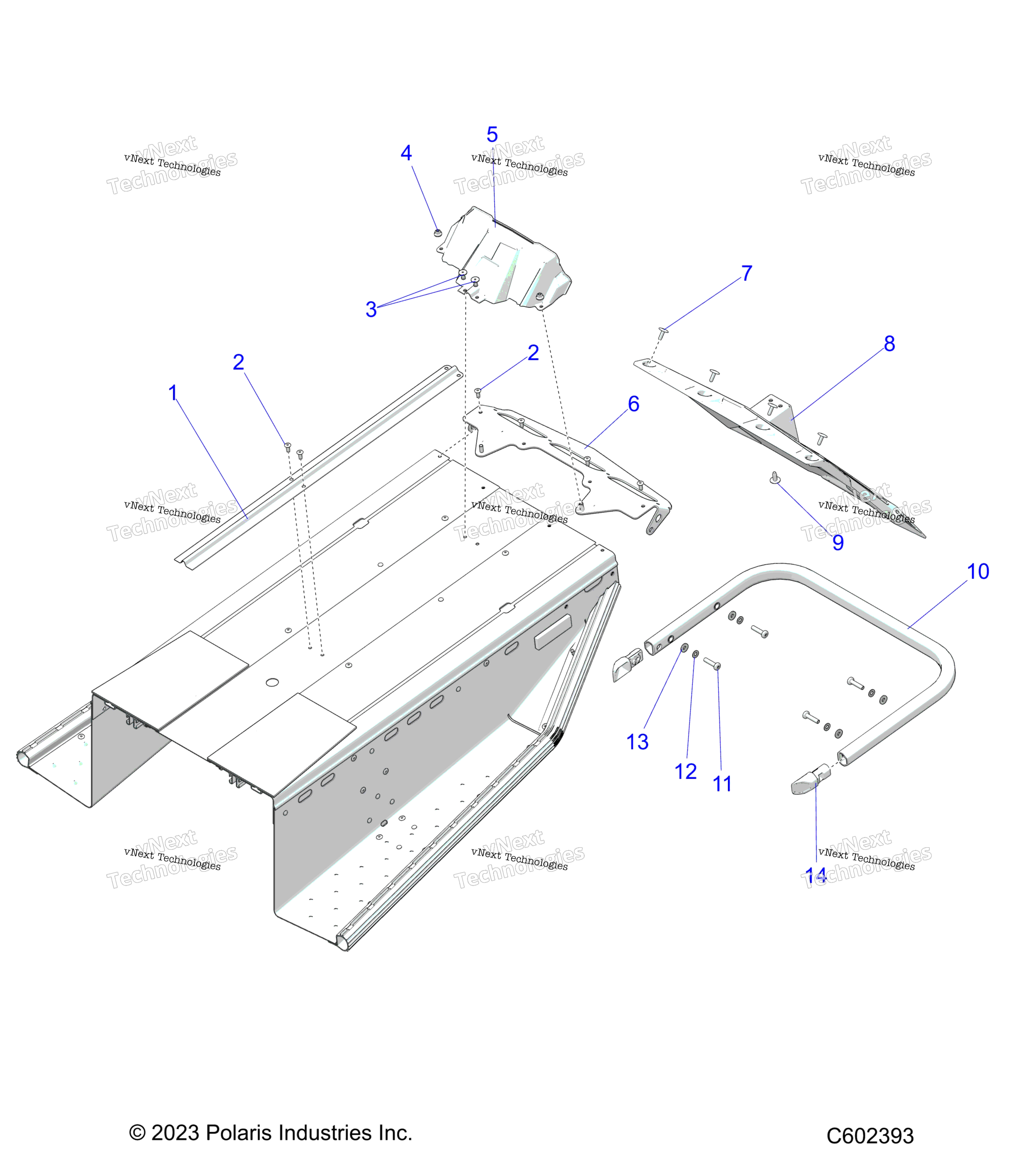 Body, Bumper, Rear, Snowflap & Taillight крышка