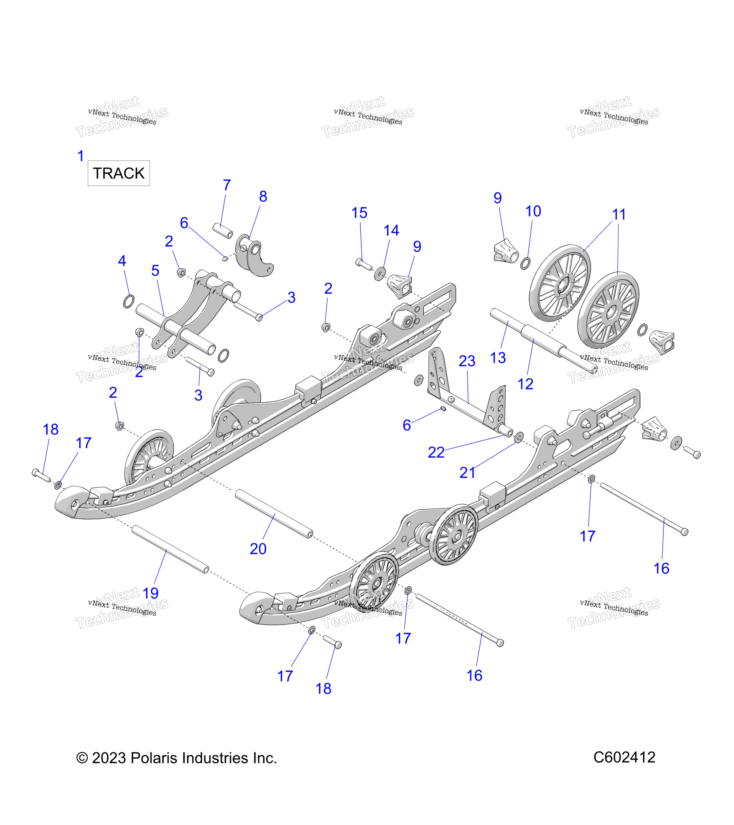 Подвеска, задняя & Track