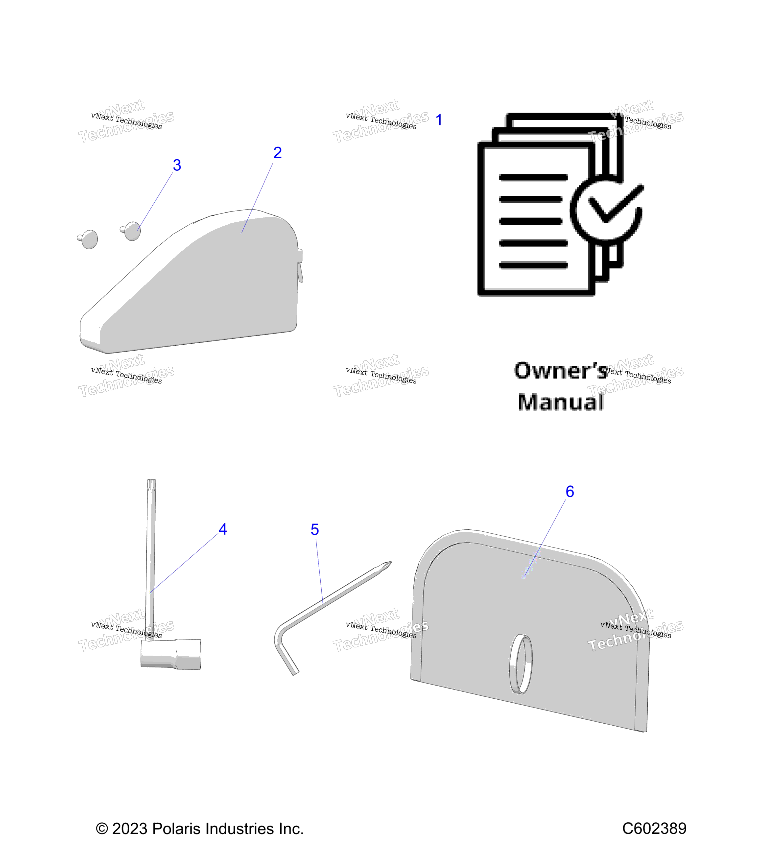 Reference, Owners Manual и инструмент комплект