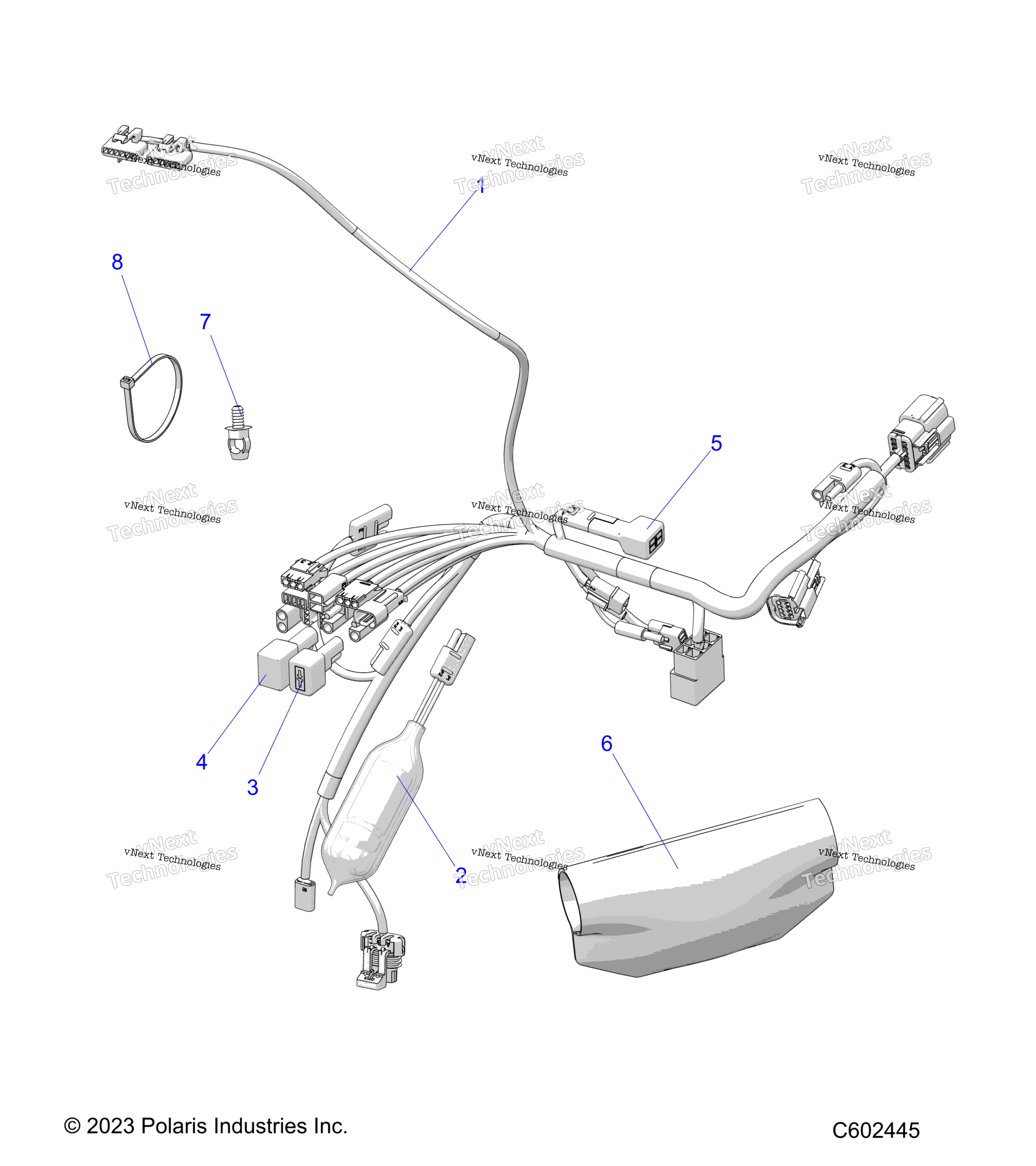 Electrical, Harness, Main провод