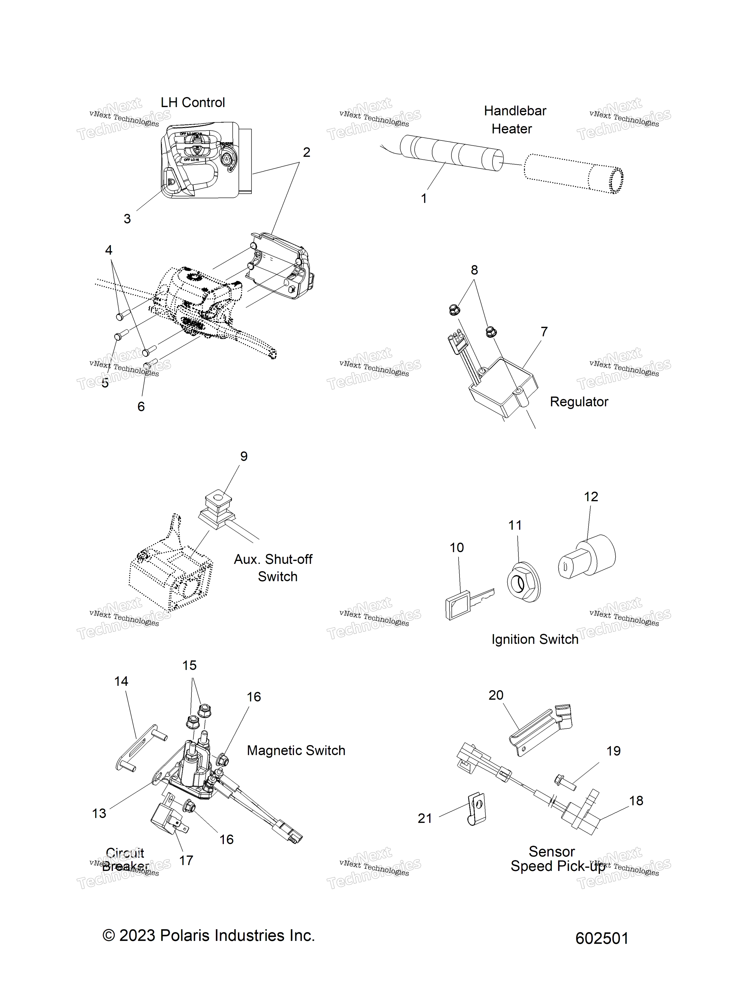 Electrical, Switches и Components