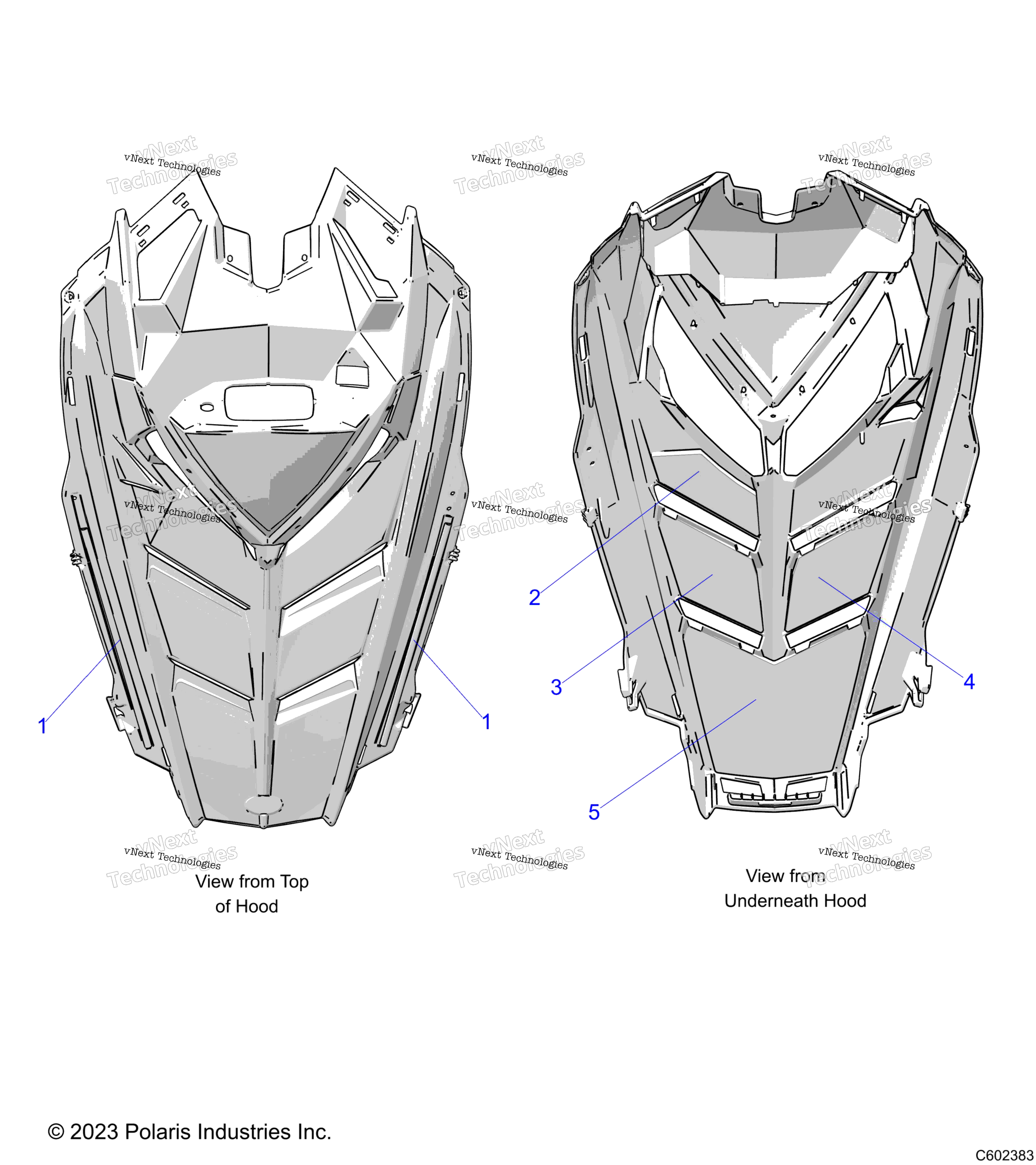 Body, Hood Foam / Seal