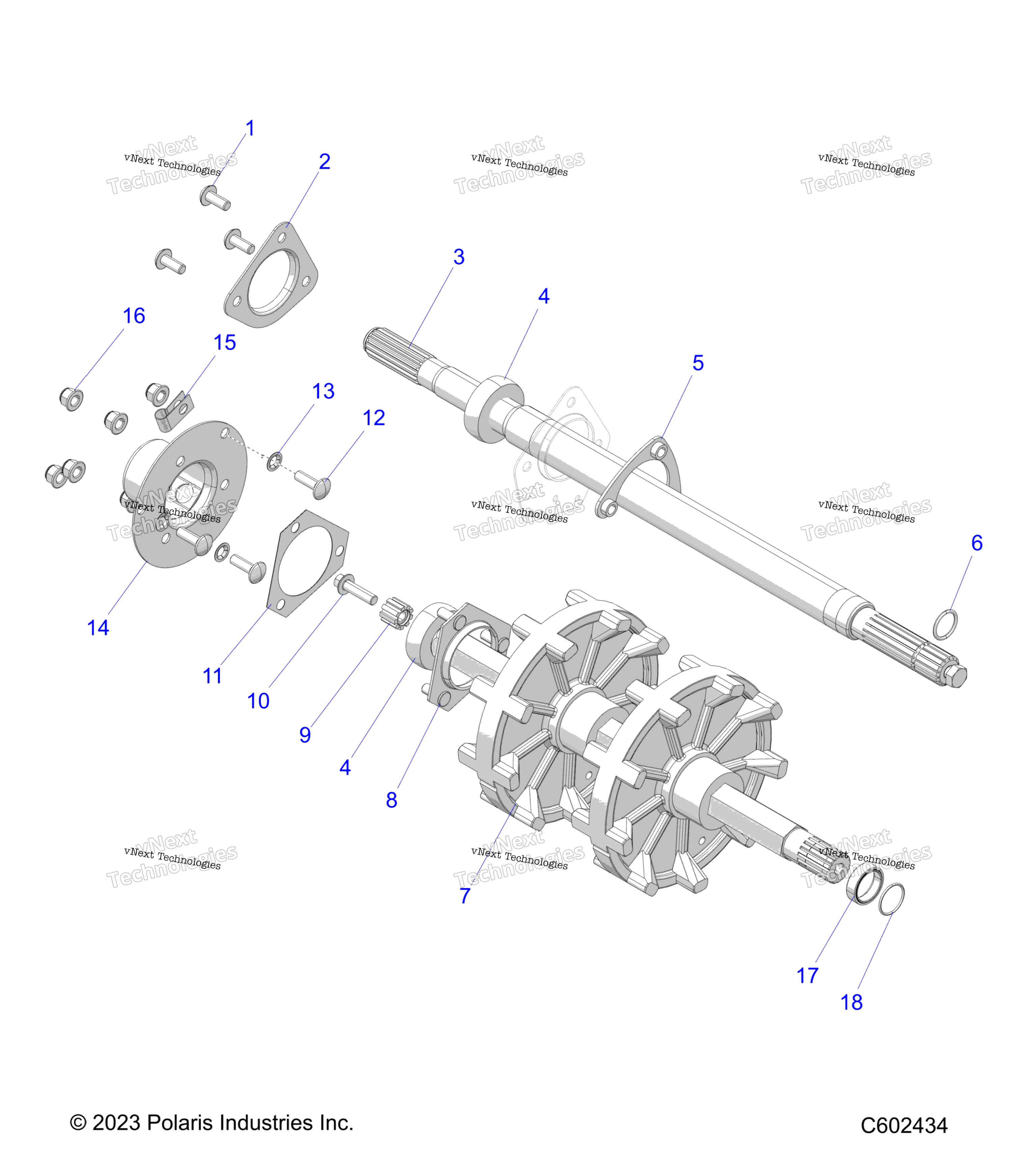 Привод Train, Jackshaft & Driveshaft