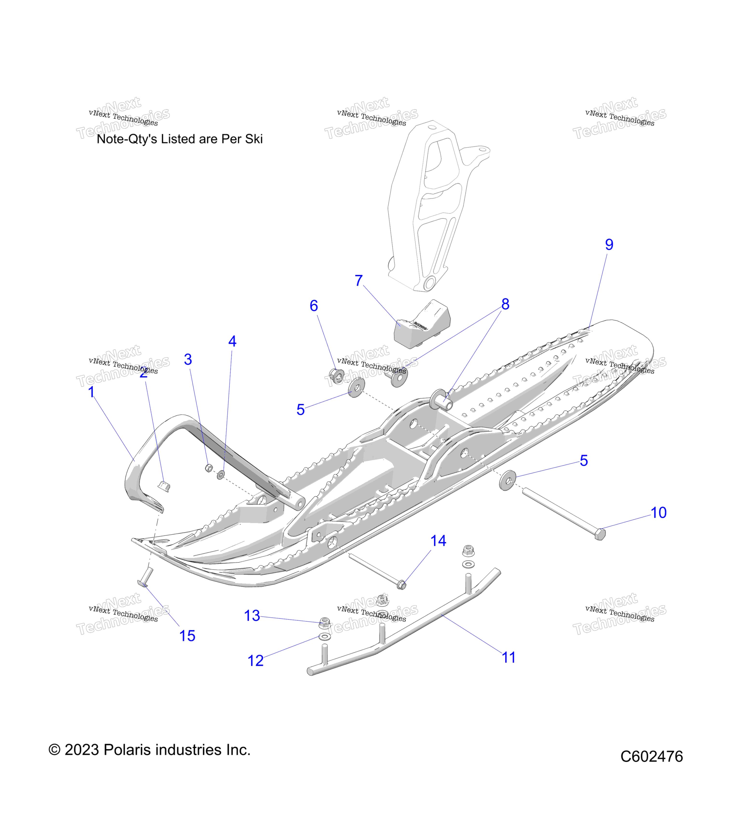 Steering, Ski Asm., Северная версия S24ced5tsu