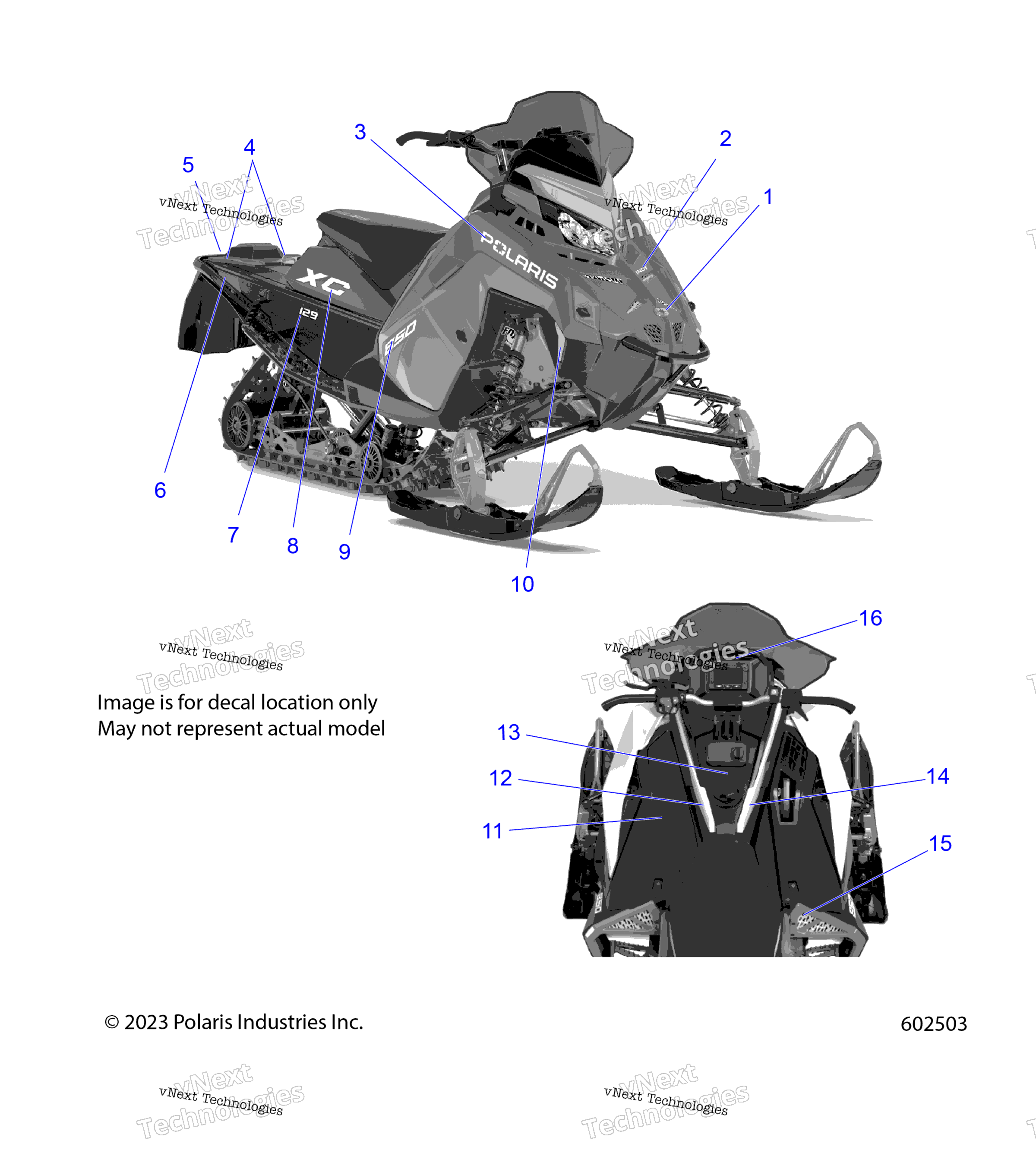 Body, Decal, Black Side панель W / Gray Accent