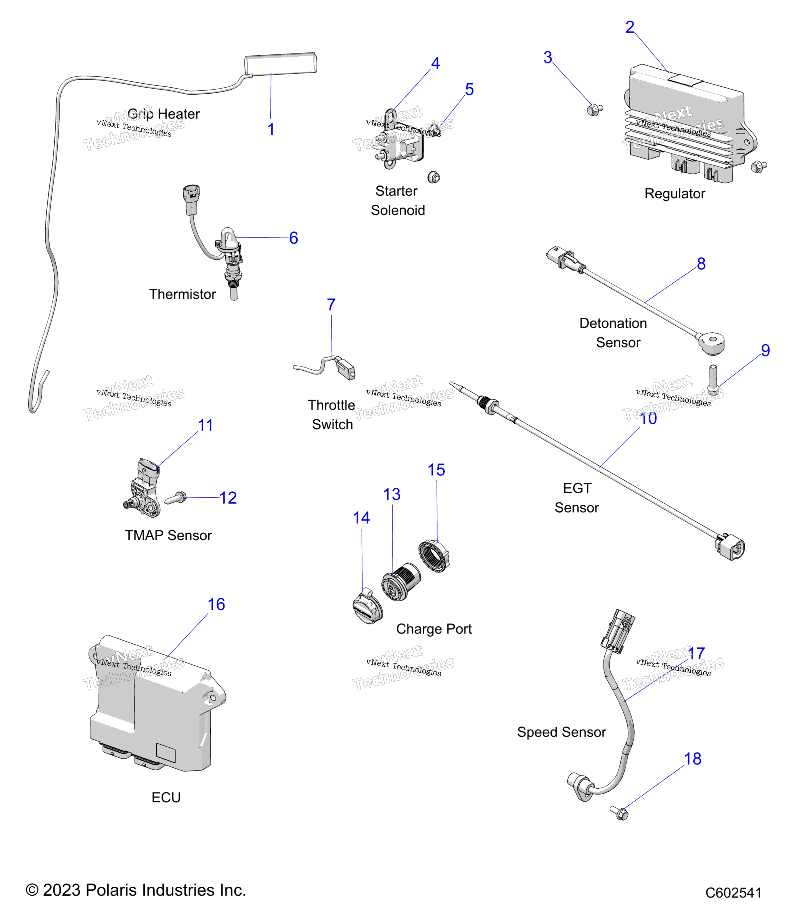 электрооборудование Components
