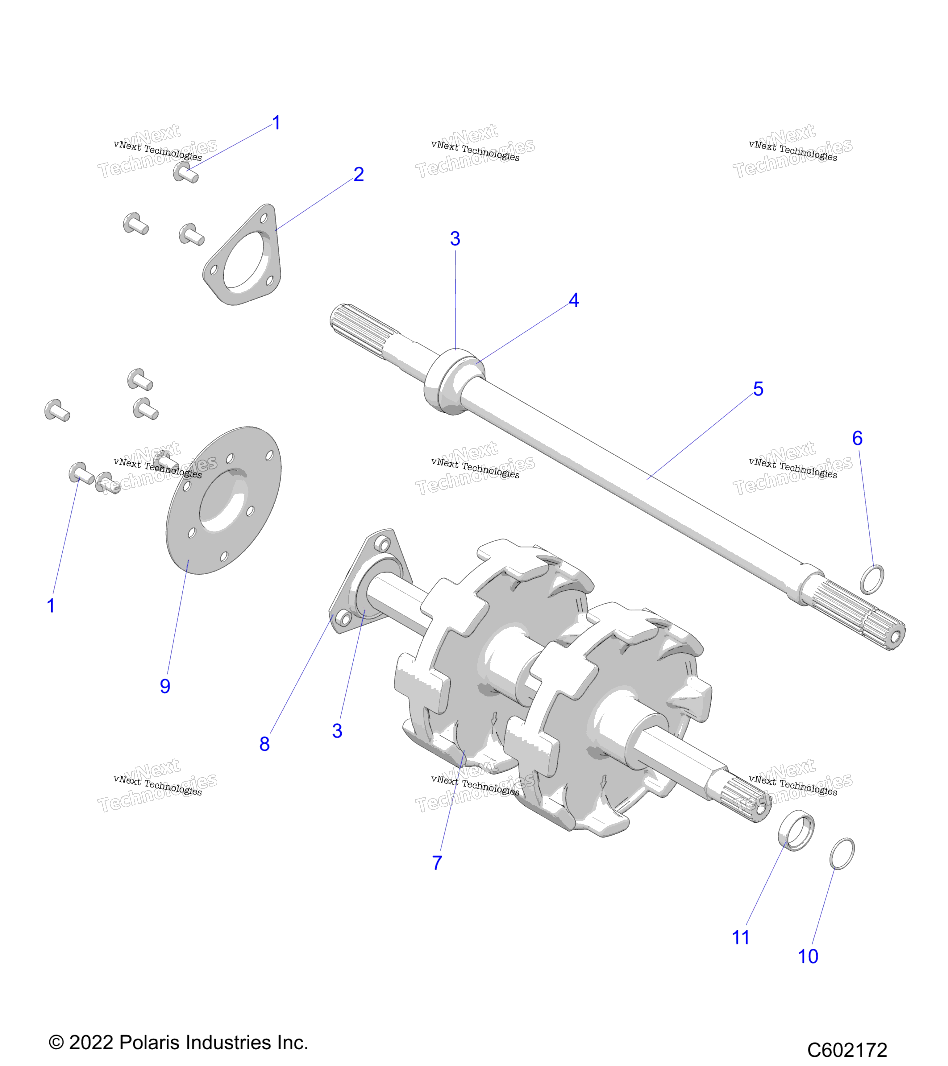 Привод Train, Jackshaft & Driveshaft S24tls6rsl/6Rel