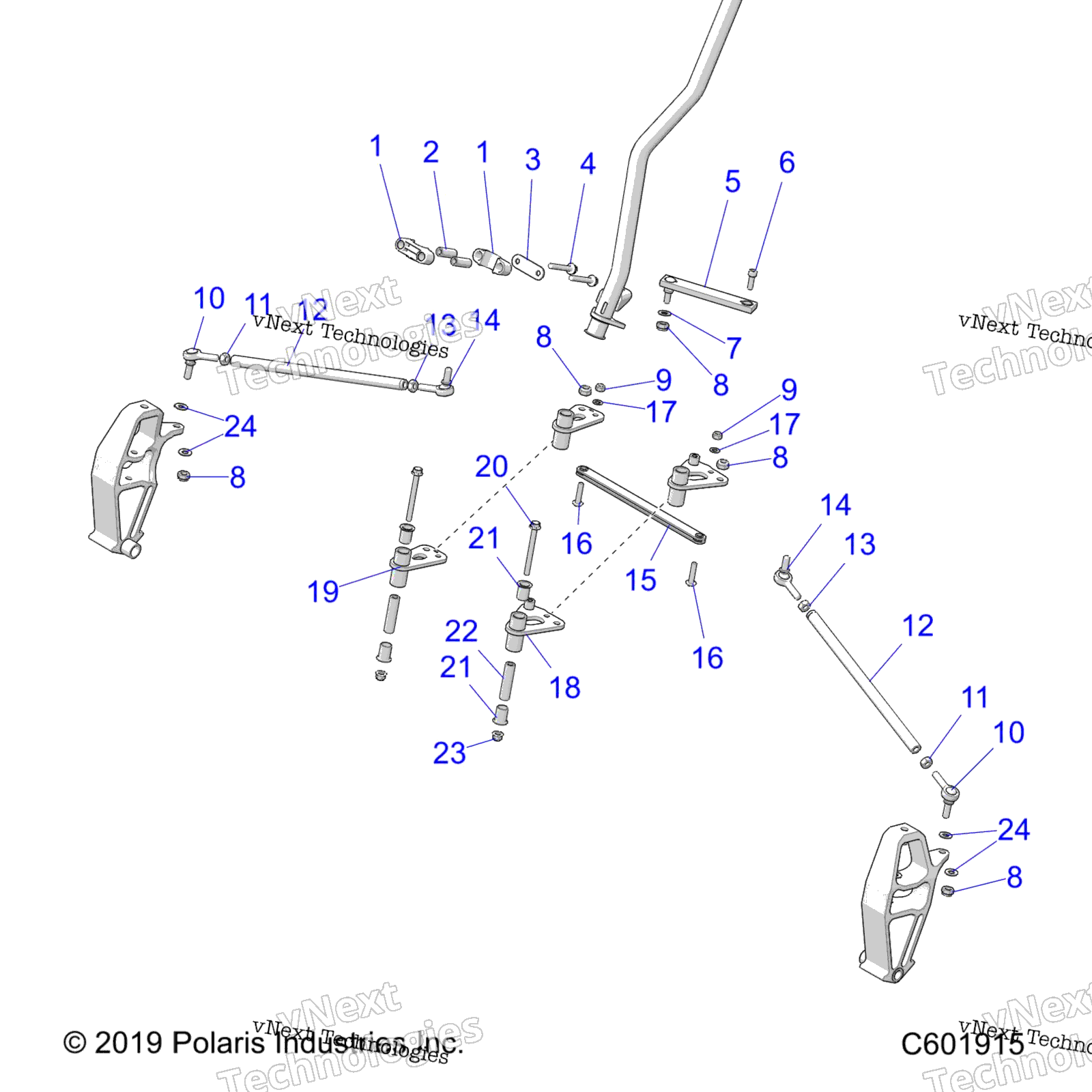 Steering, Lower S24tls6rsl / 6Rel
