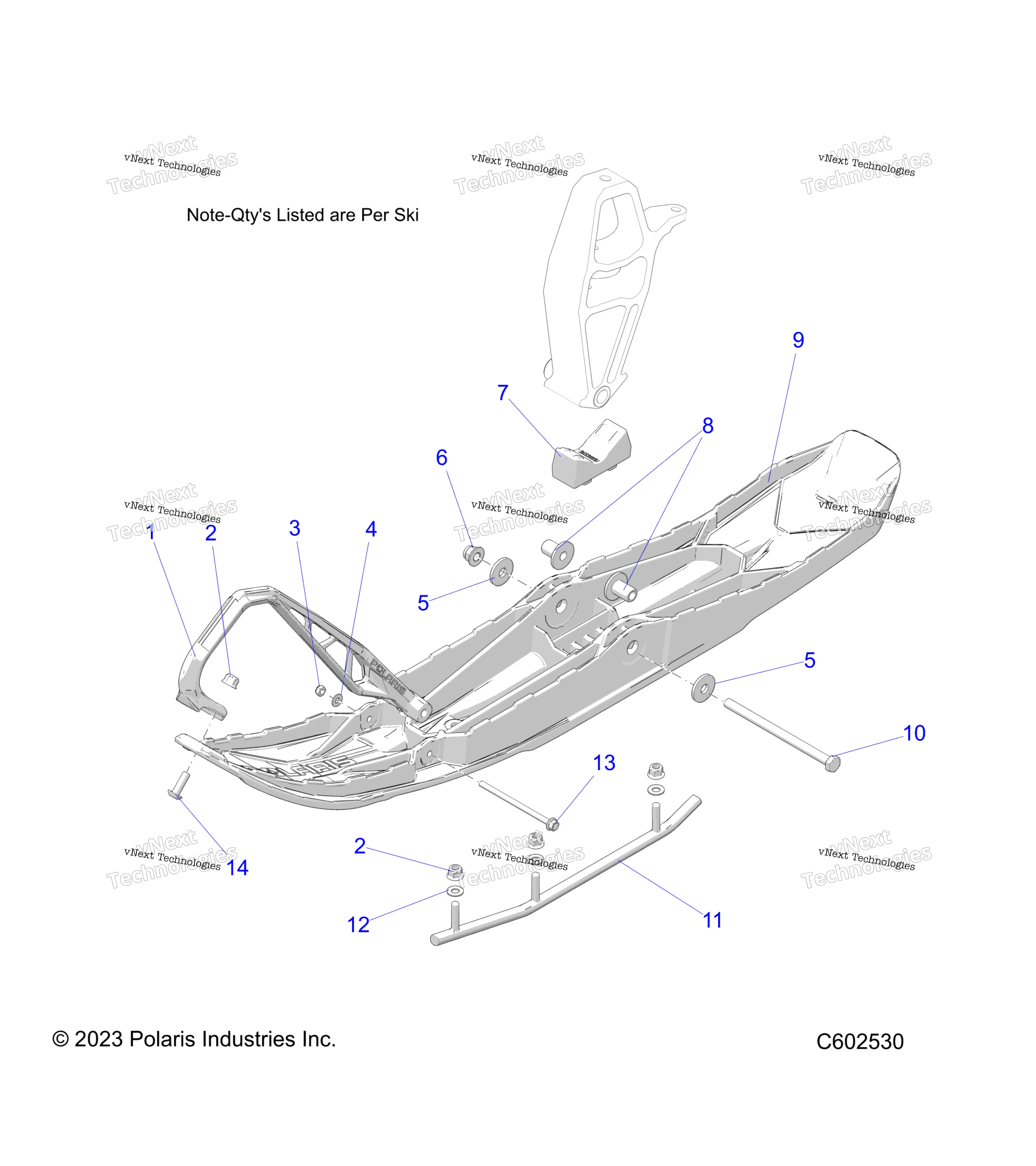 Steering, Ski Asm. S24tlb6rsl / 6Rel