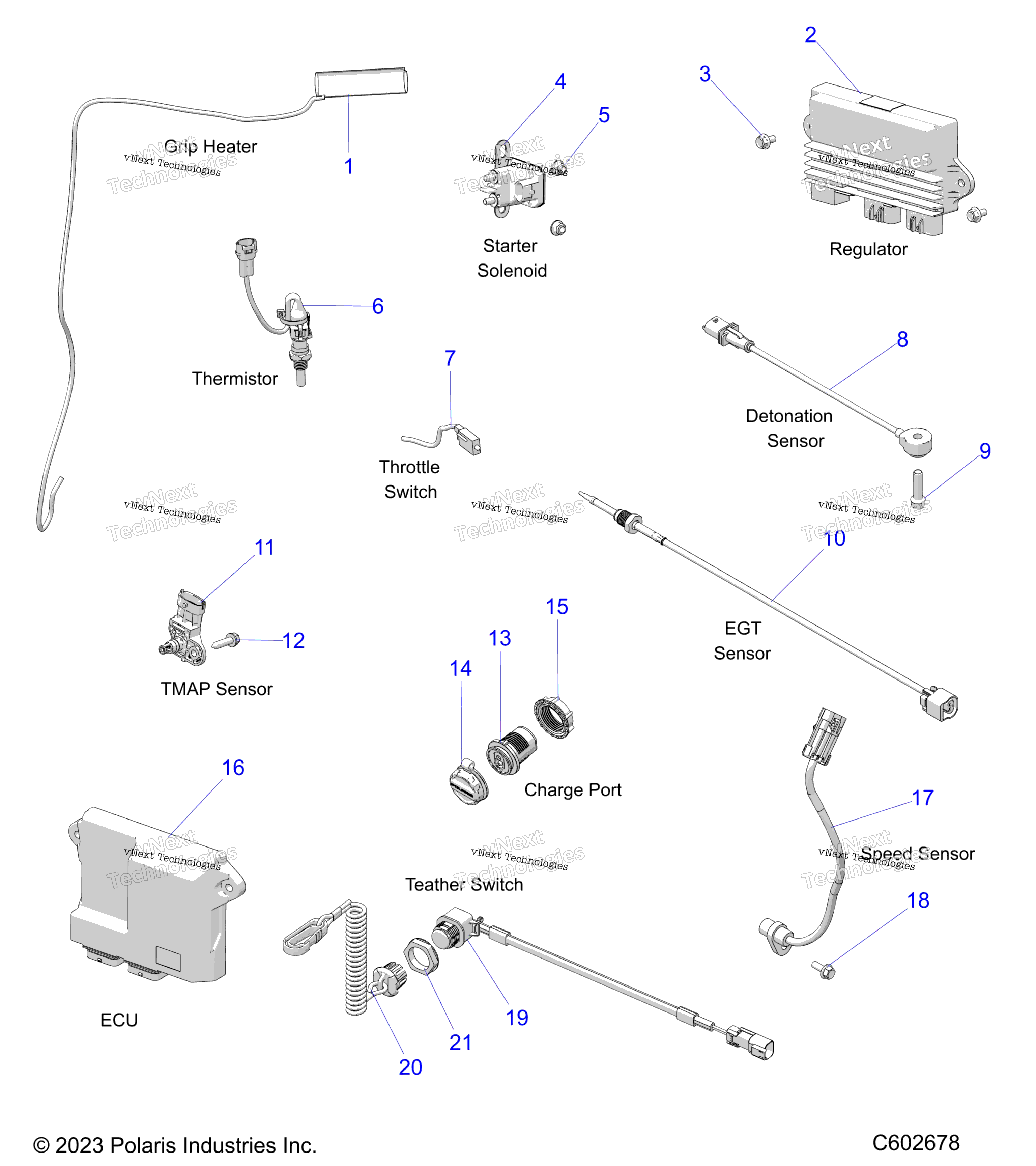 электрооборудование Components