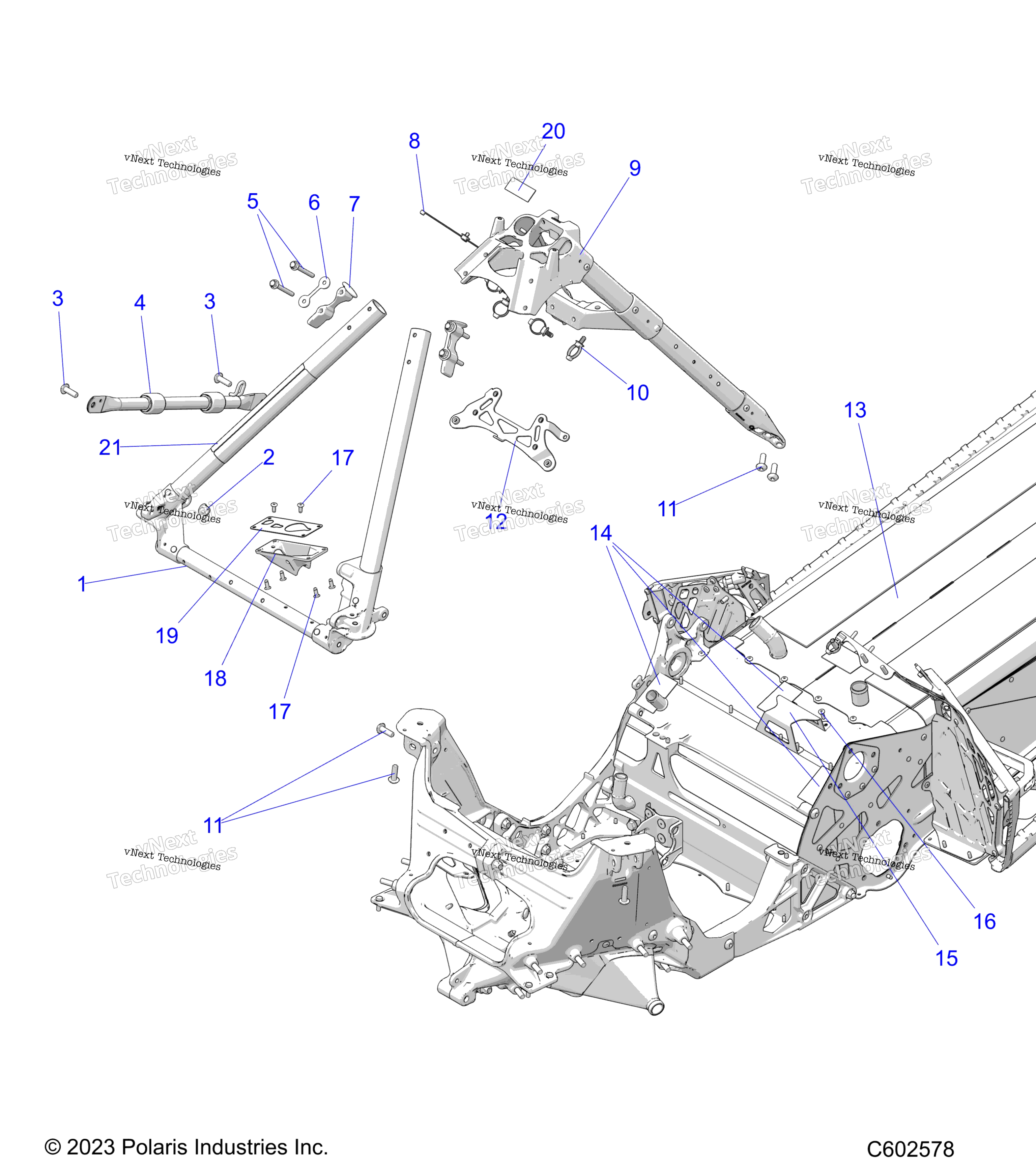 Chassis, Chassis узел & Over Structure