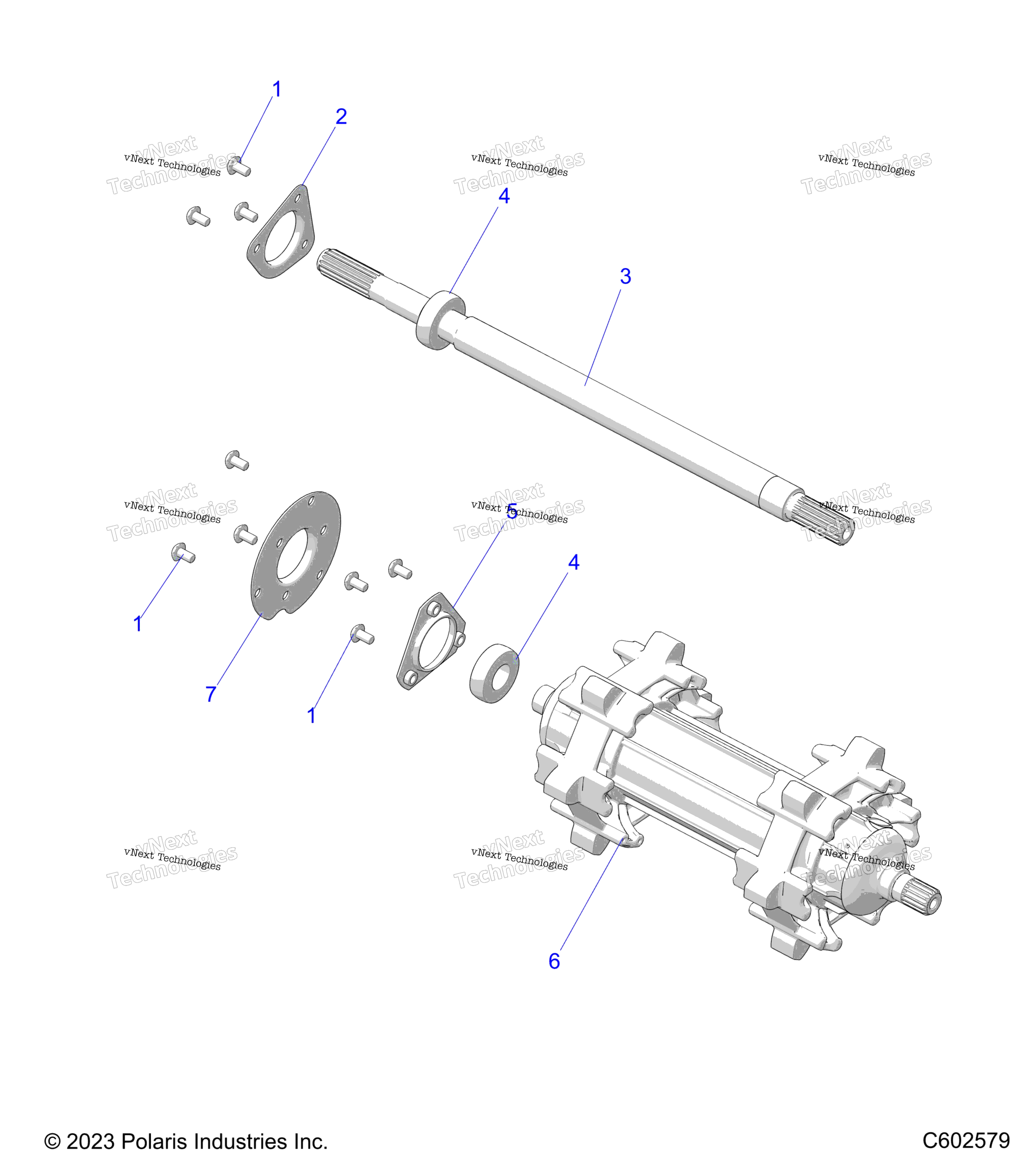 Привод Train, Jackshaft & Driveshaft