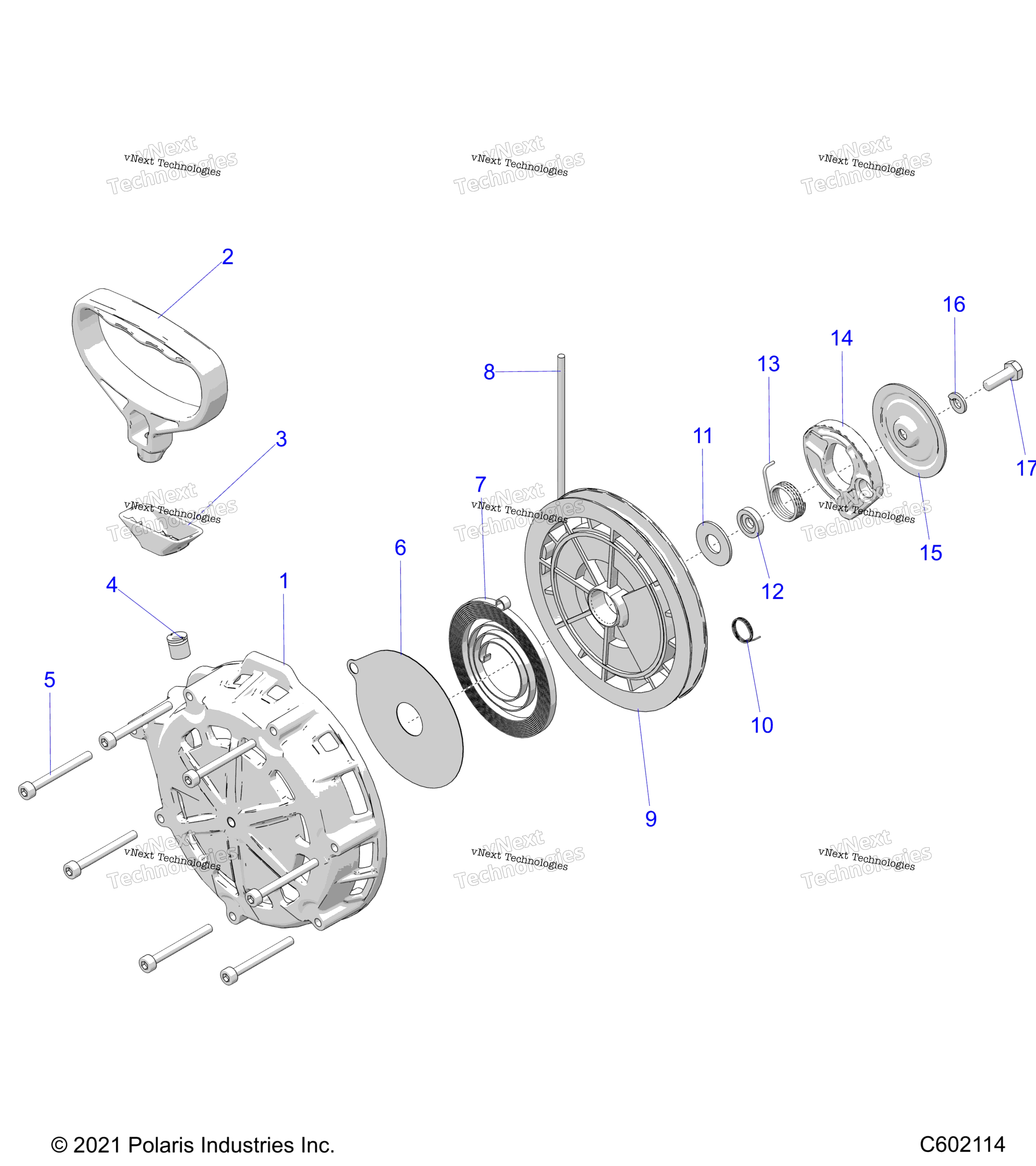 Engine, Recoil стартер