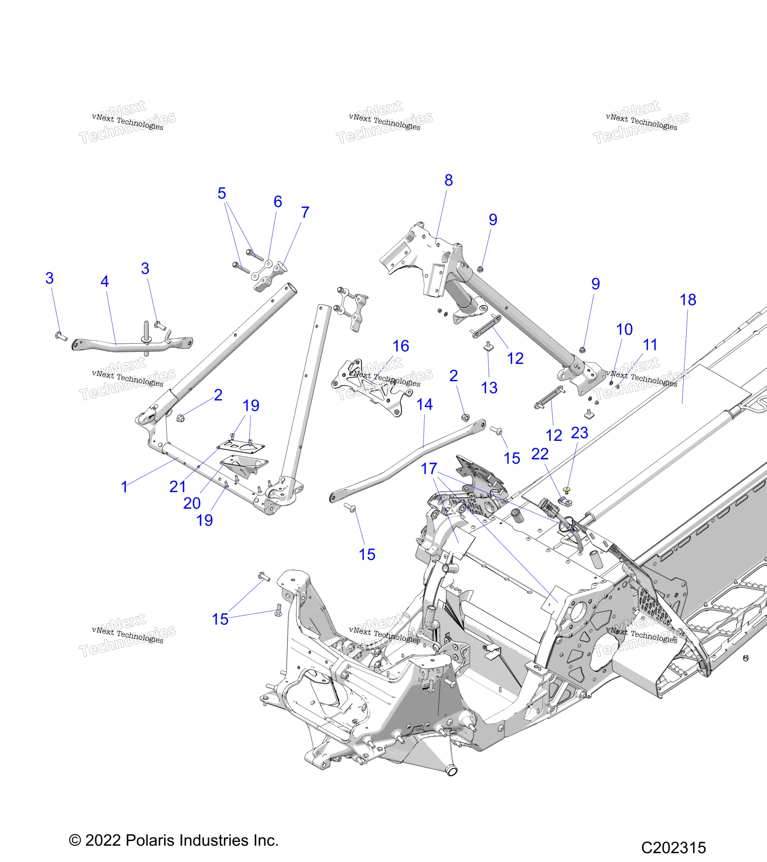 Chassis, Chassis узел & Over Structure