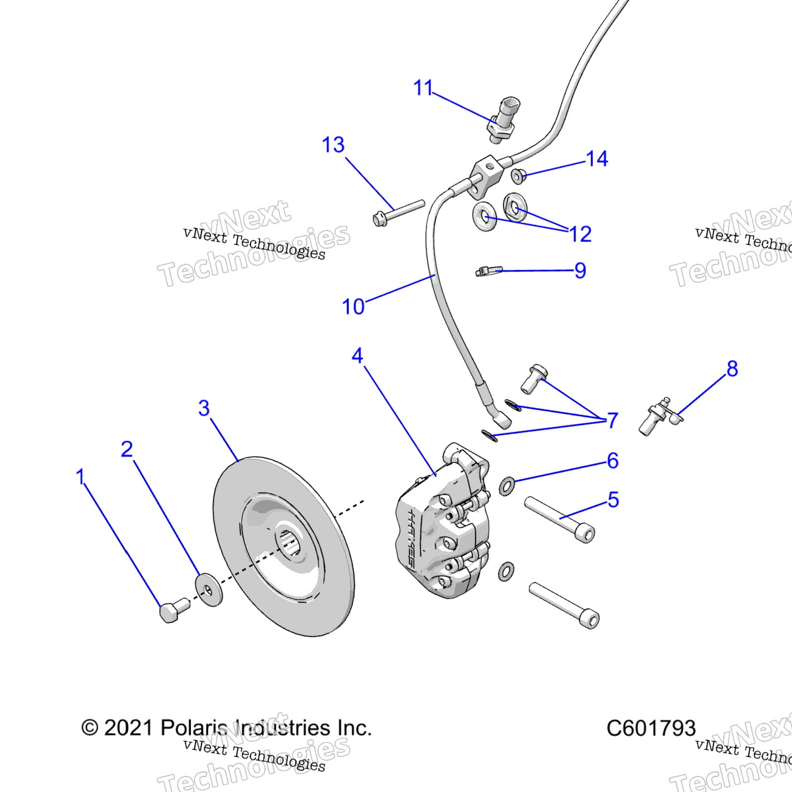 Brakes, тормоз Asm