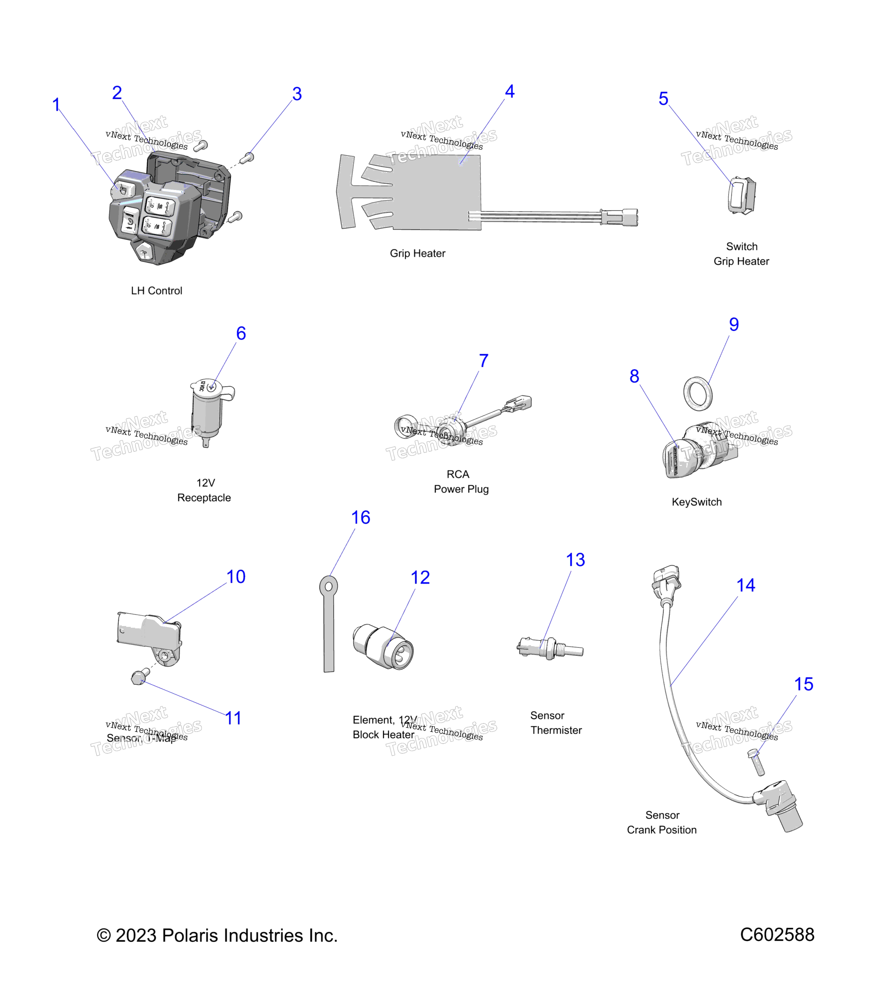 электрооборудование Switches, Sensors & Components 1