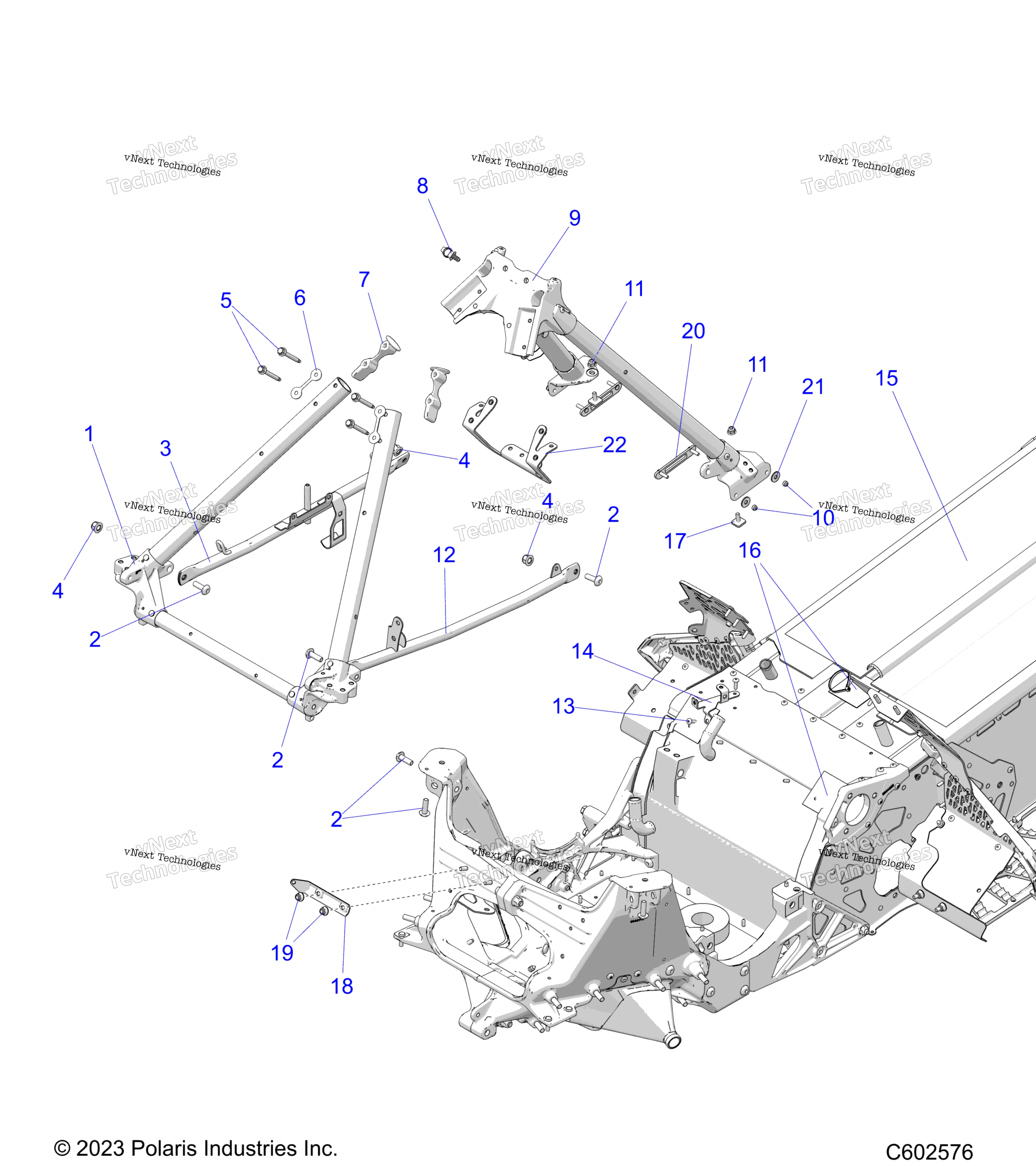Chassis, Chassis узел & Over Structure