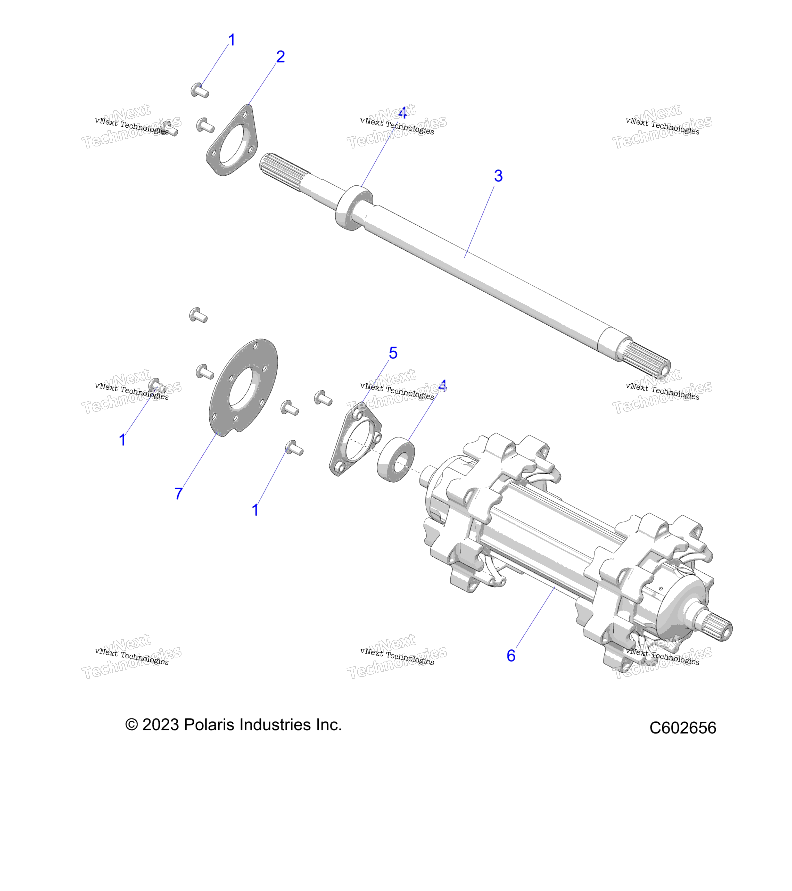 Привод Train, Jackshaft & Driveshaft