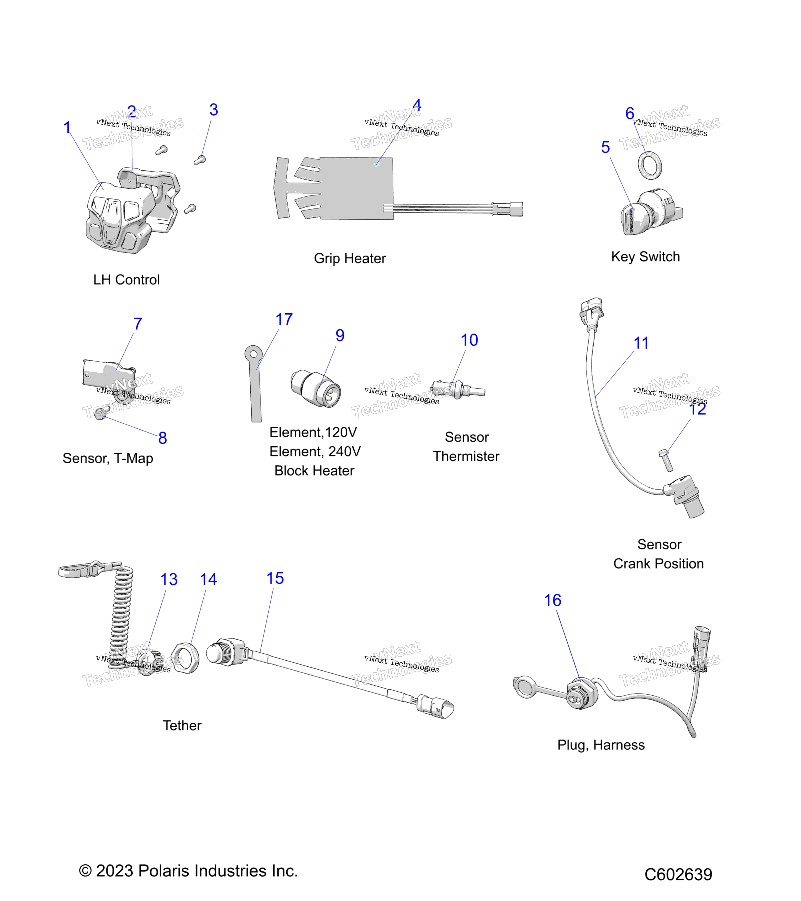 электрооборудование Switches, Sensors & Components 1