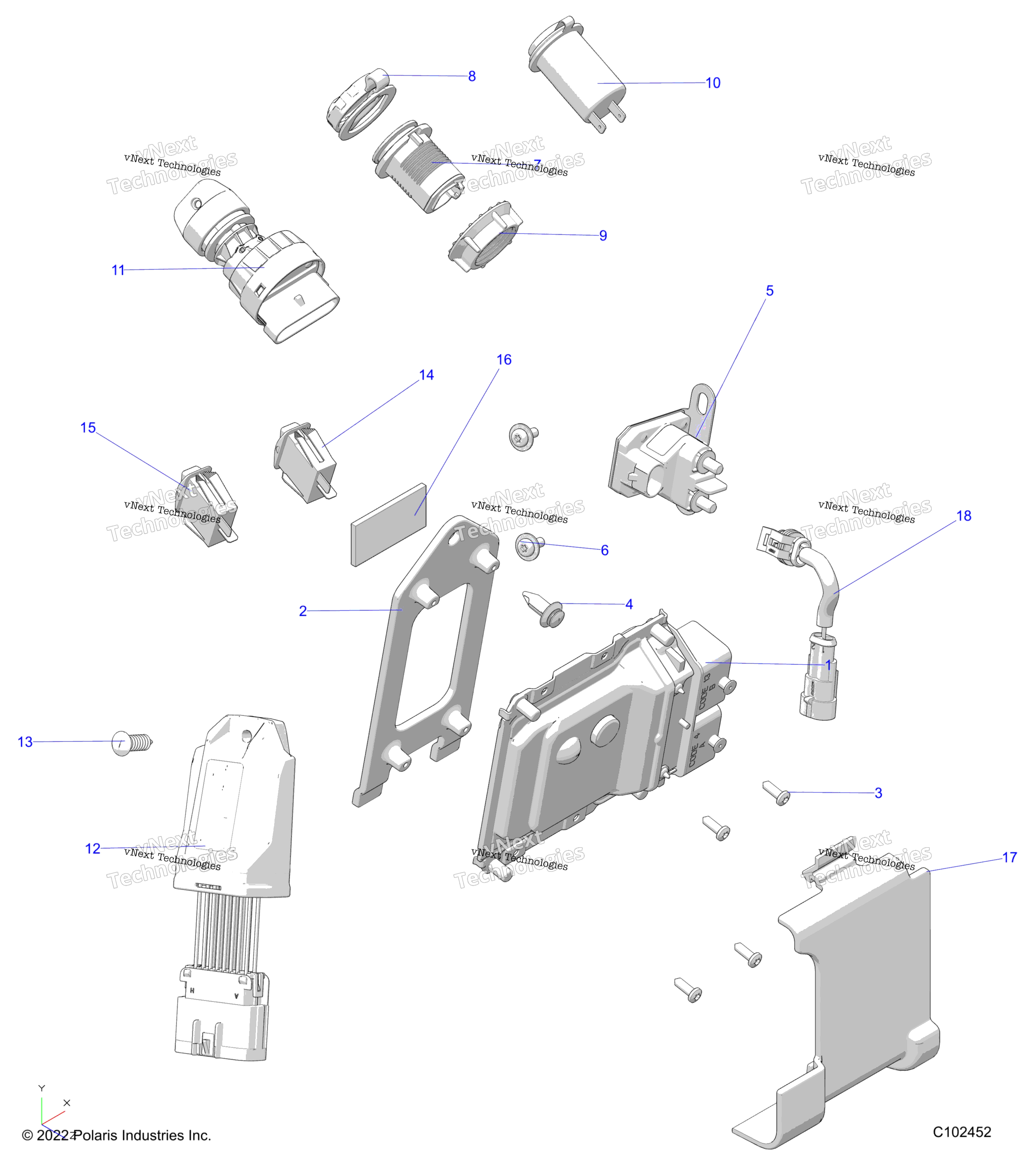 электрооборудование Switches, Sensors & Ecm