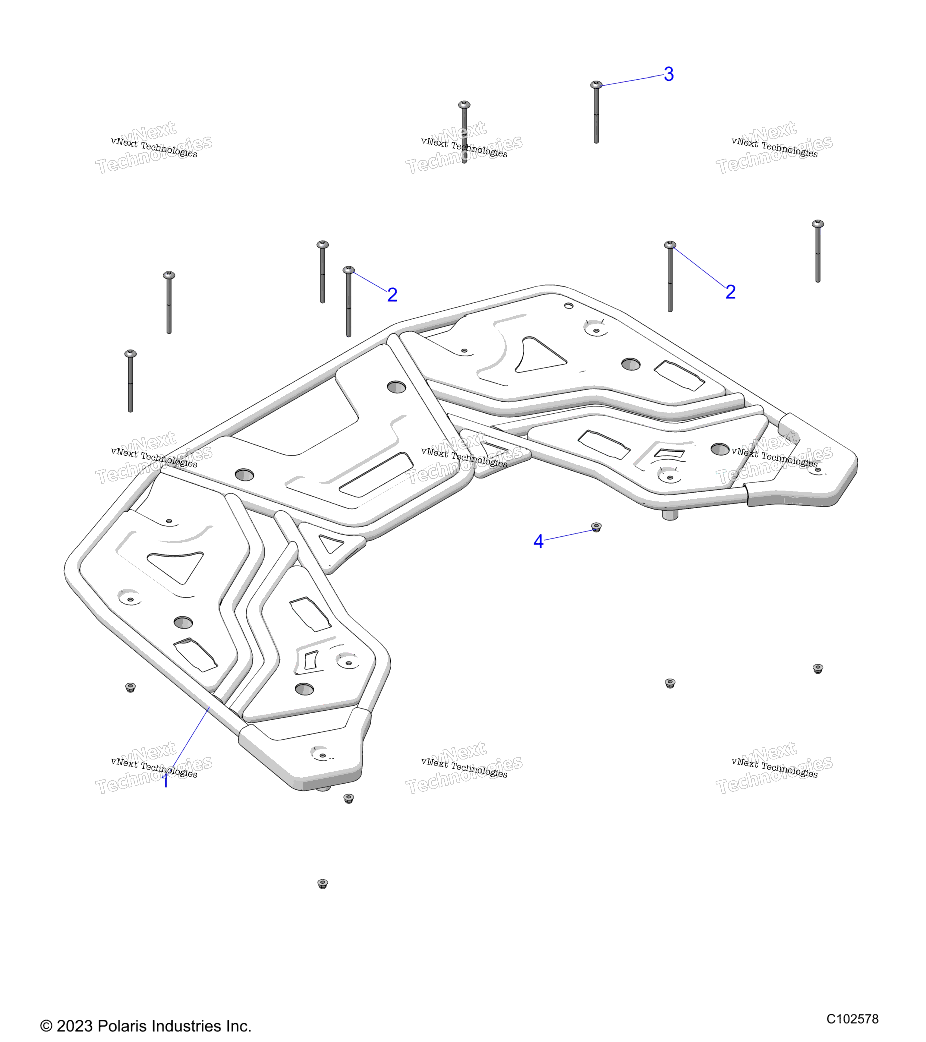 Body, задний Rack, Utility
