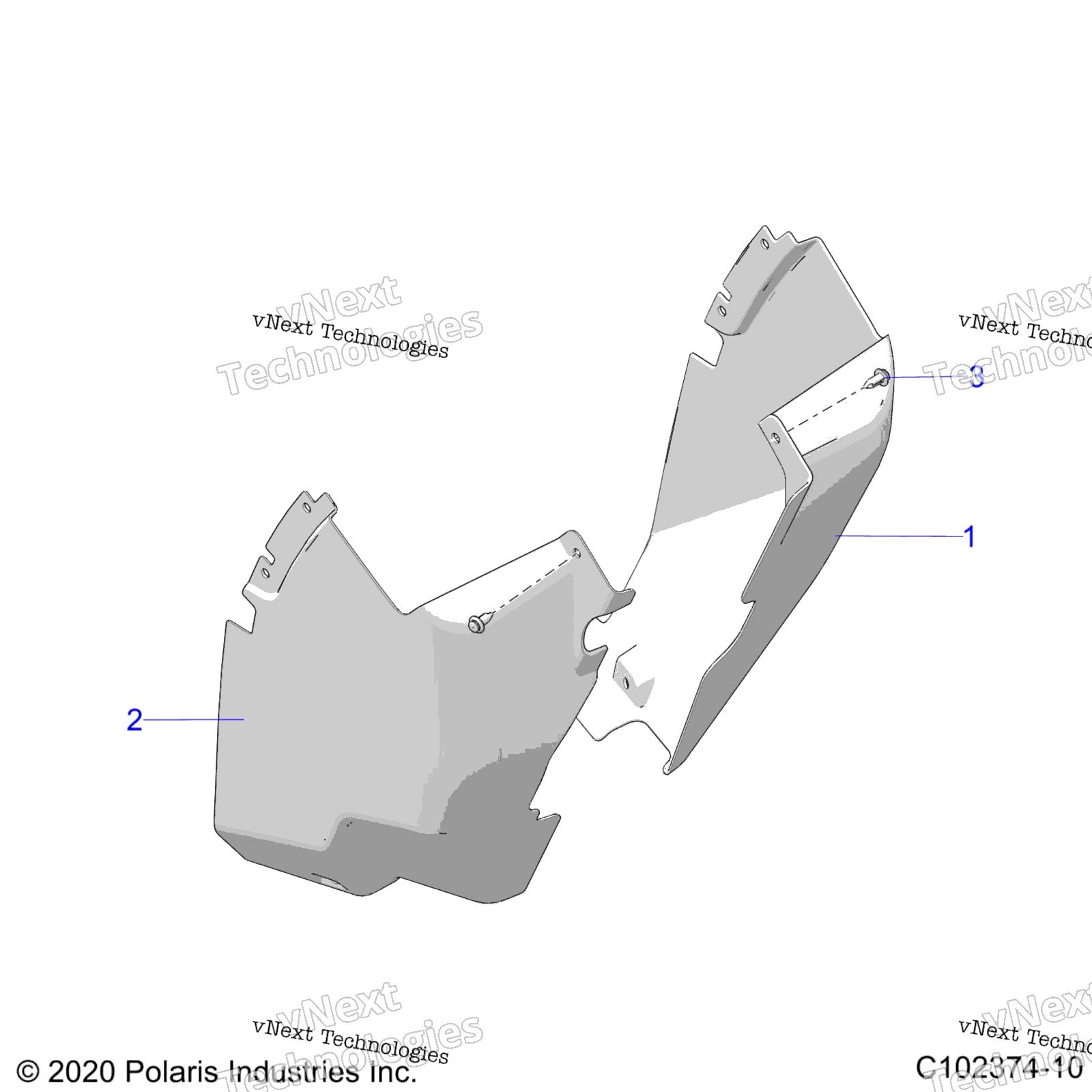 Body, передний Mud Guards