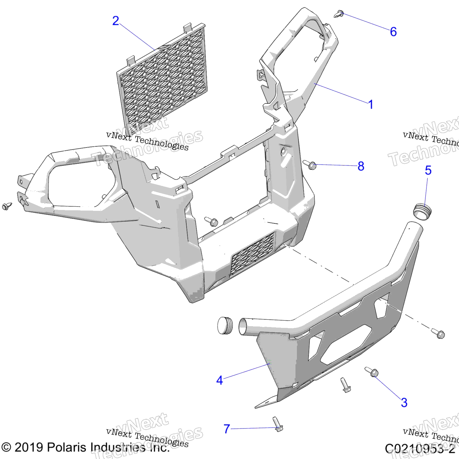 Body, передний Bumper