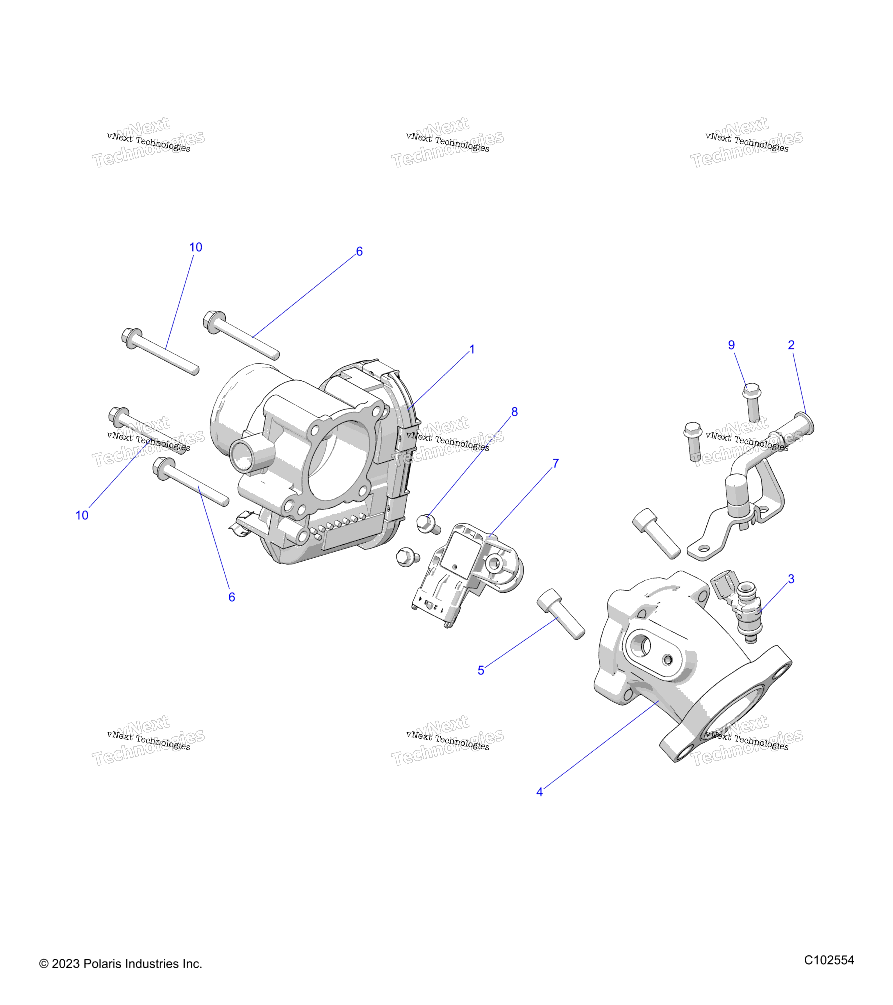 Двигатель, дроссельный узел & Fuel Rail A24see57b1/B3/B6/B9