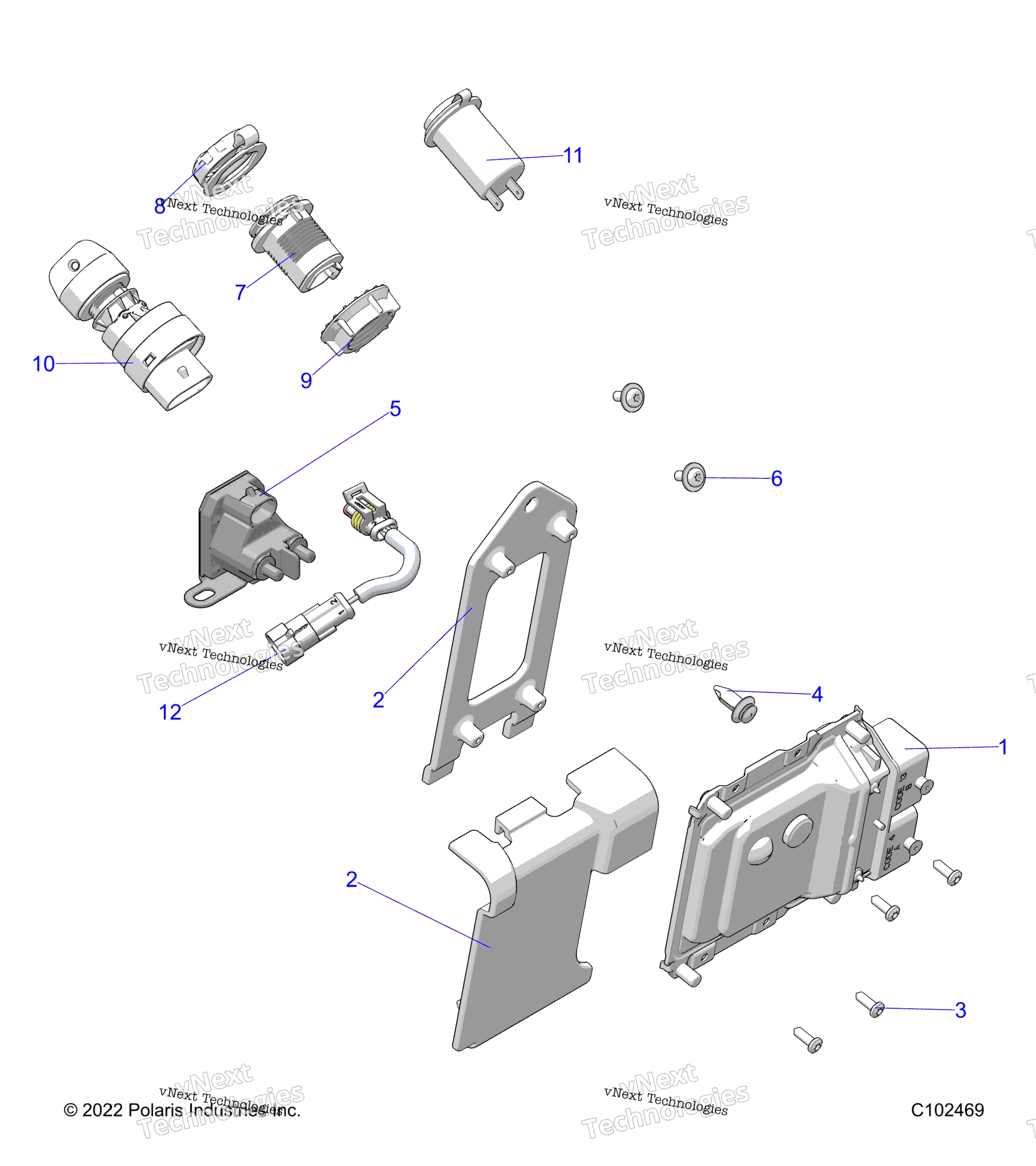 Electrical, Switches, Sensors & Ecm A24see57a1 / A3 / A6 / A9 / B1 / B3 / B6 / B9
