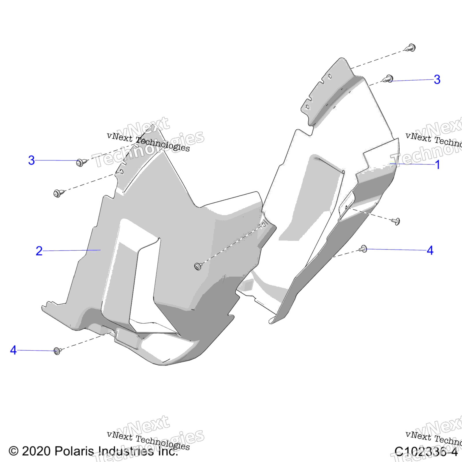 Body, передний Mud Guards