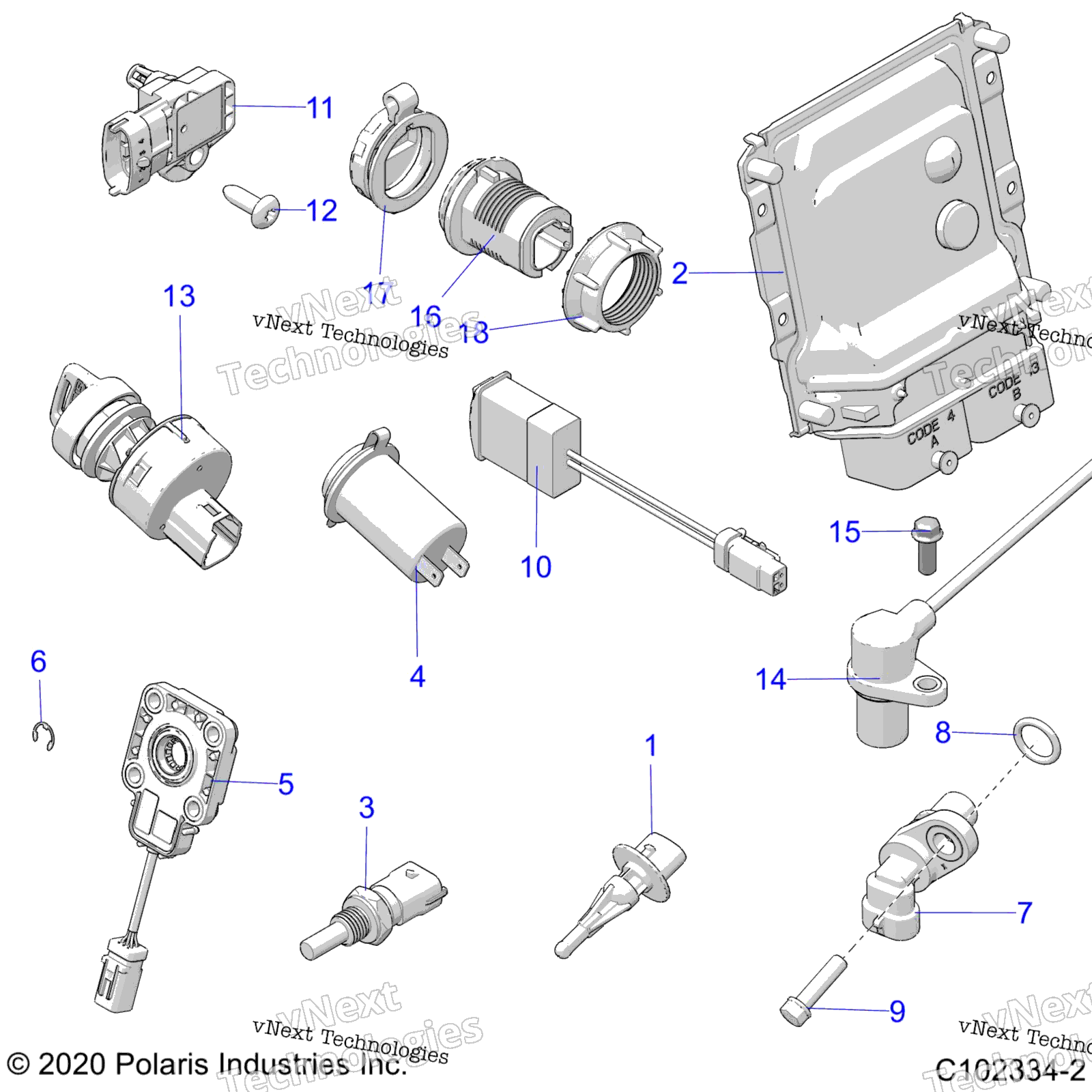 Electrical, Switches, Sensors, Ecu & управление Modules