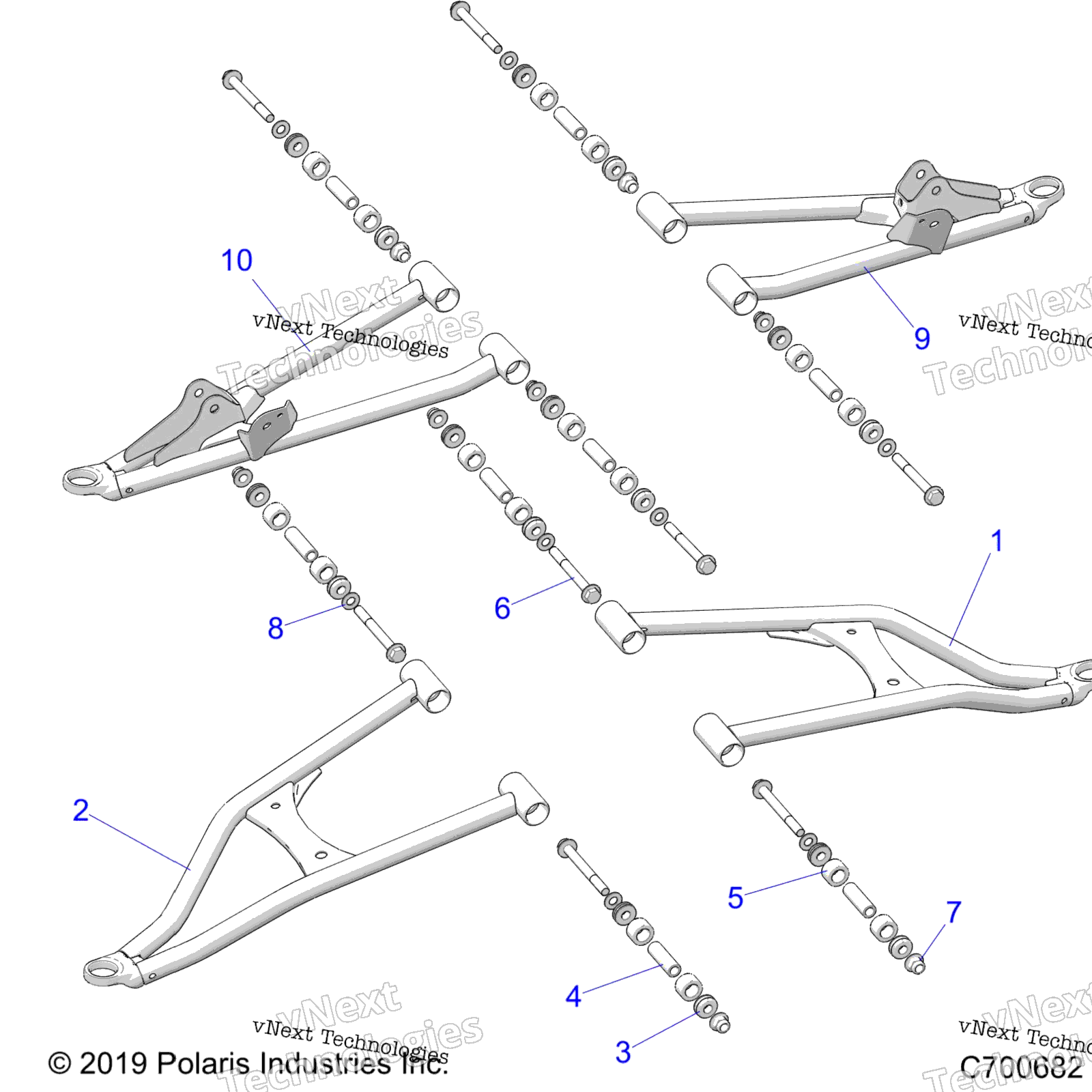 Подвеска, передняя Control Arms R21rsf99ak