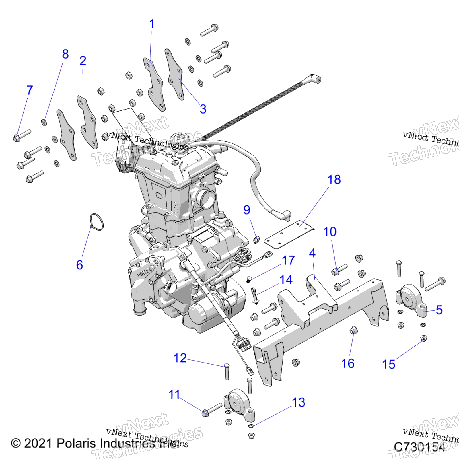 Engine, трансмиссия крепление & Long Block R22maa57f1 / Sf1 / F9 / C1 / C9 / Ck