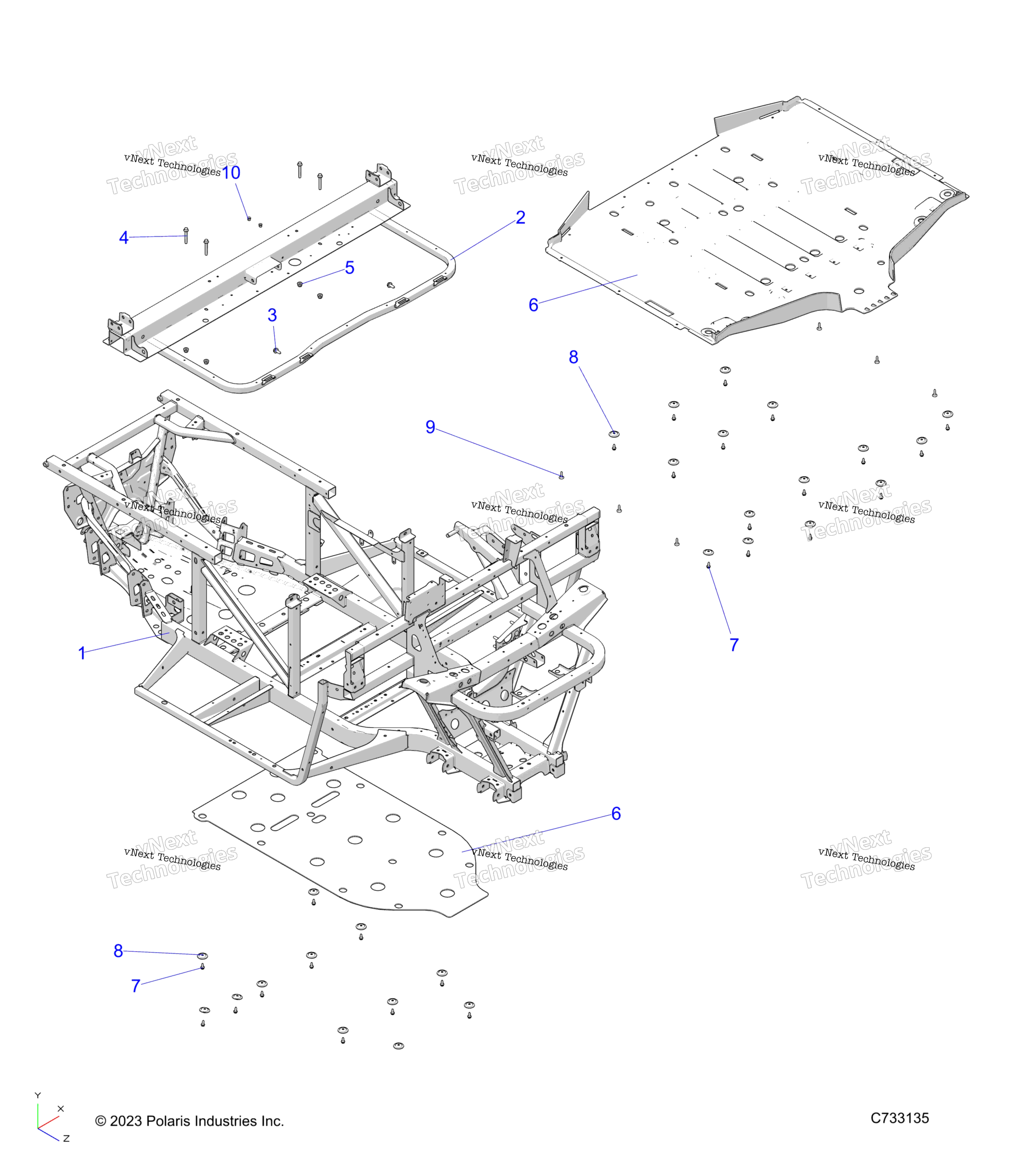 Chassis, рама