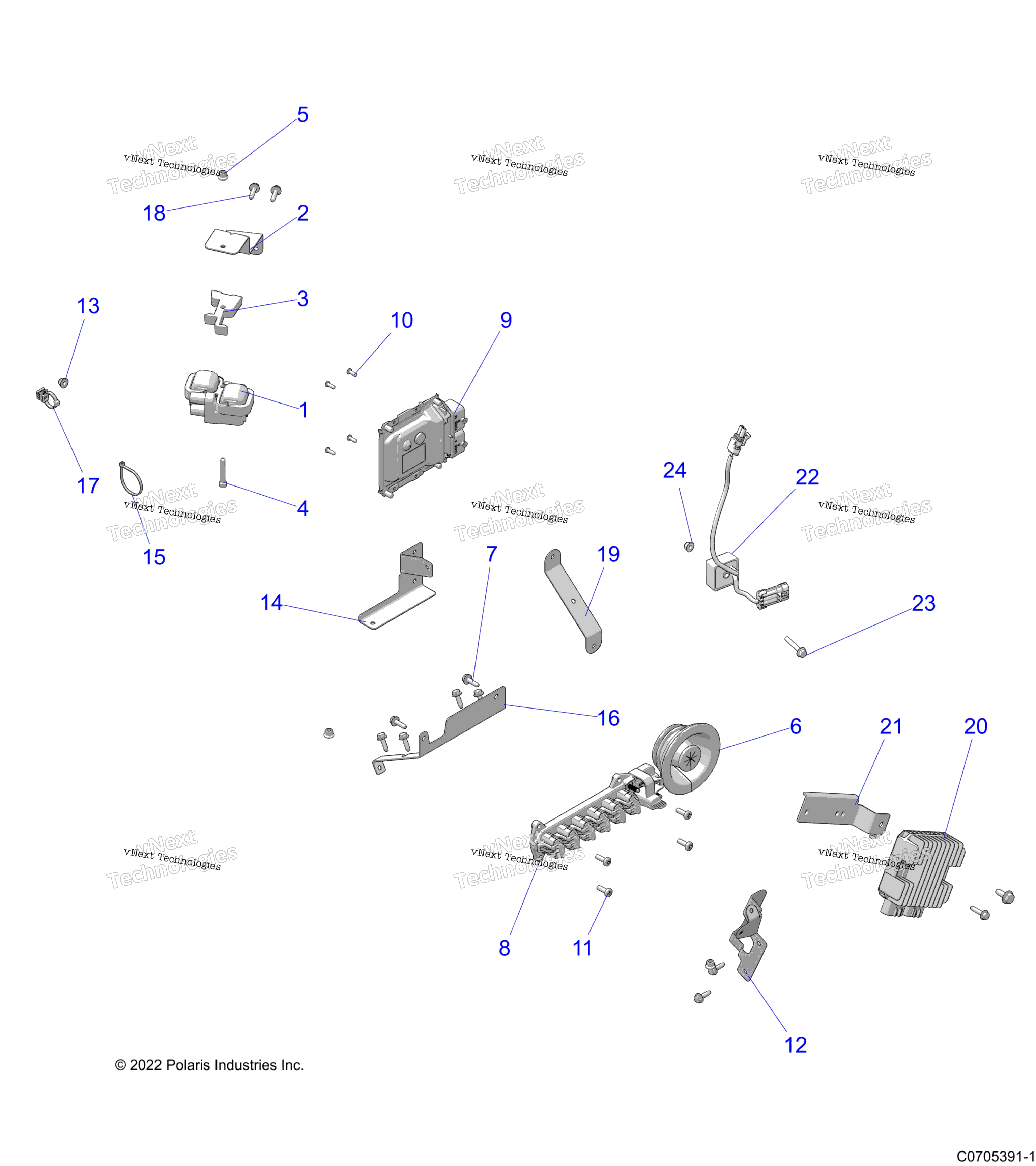 Electrical, провод Harness, Components