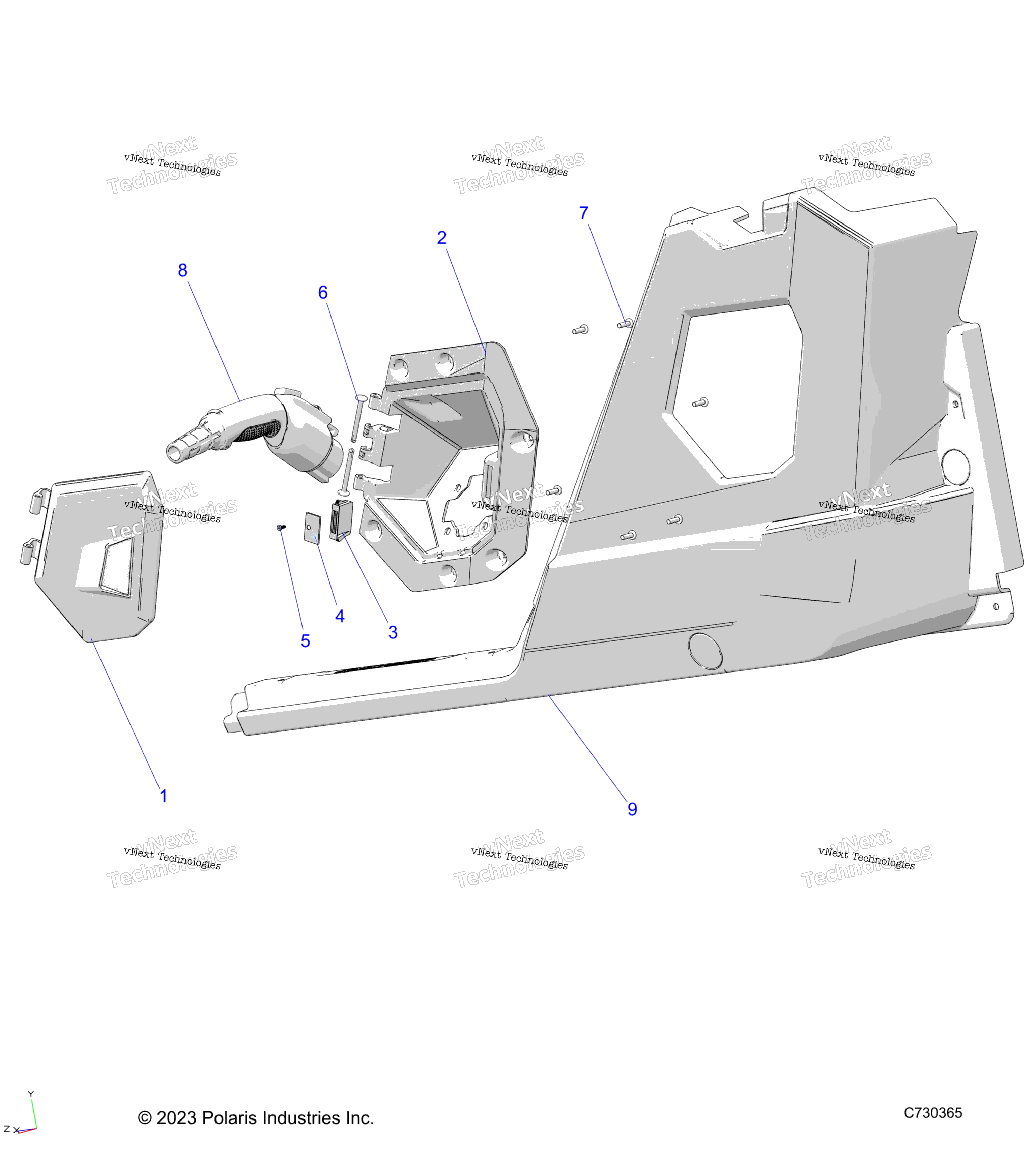 Body, Charge Port R23e3gc3fd / Sc3cd / Sc3fd