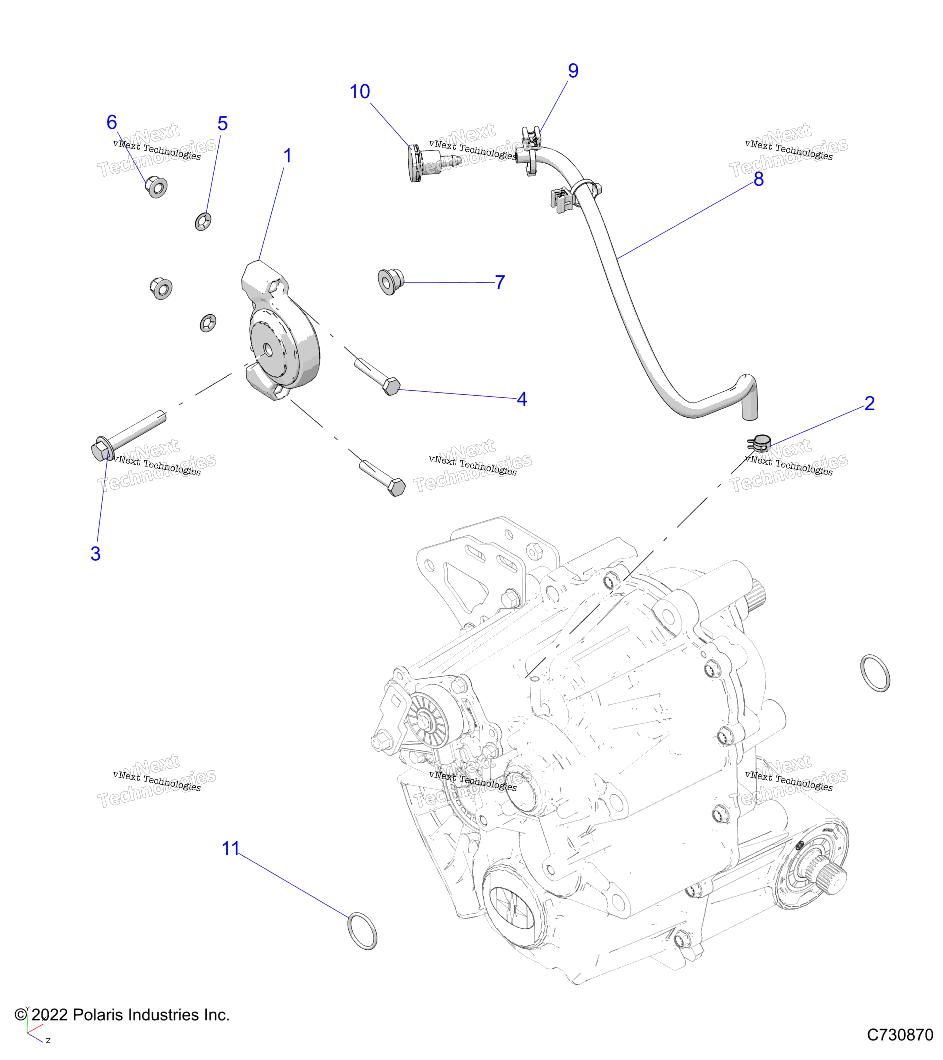 Трансмиссия, главный редуктор Mounting R23e3gc3fd/Sc3cd/Sc3fd