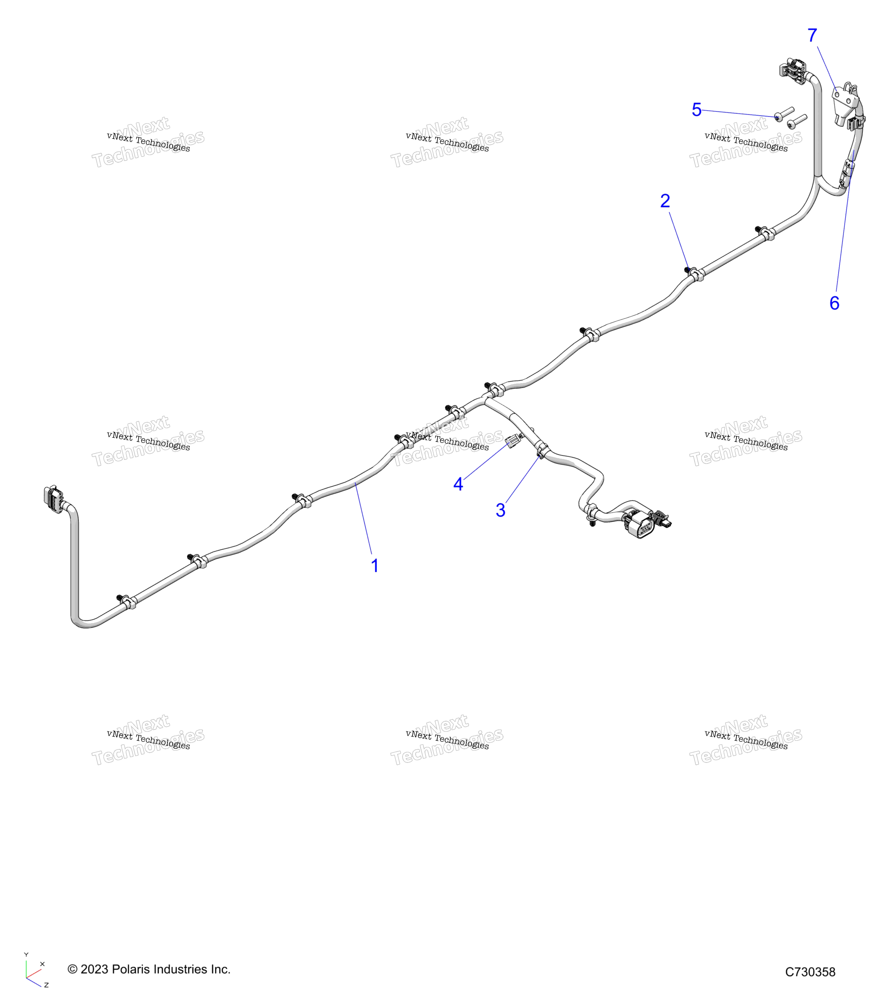 Electrical, Wire Harness, Box R23e3gc3fd / Sc3cd / Sc3fd