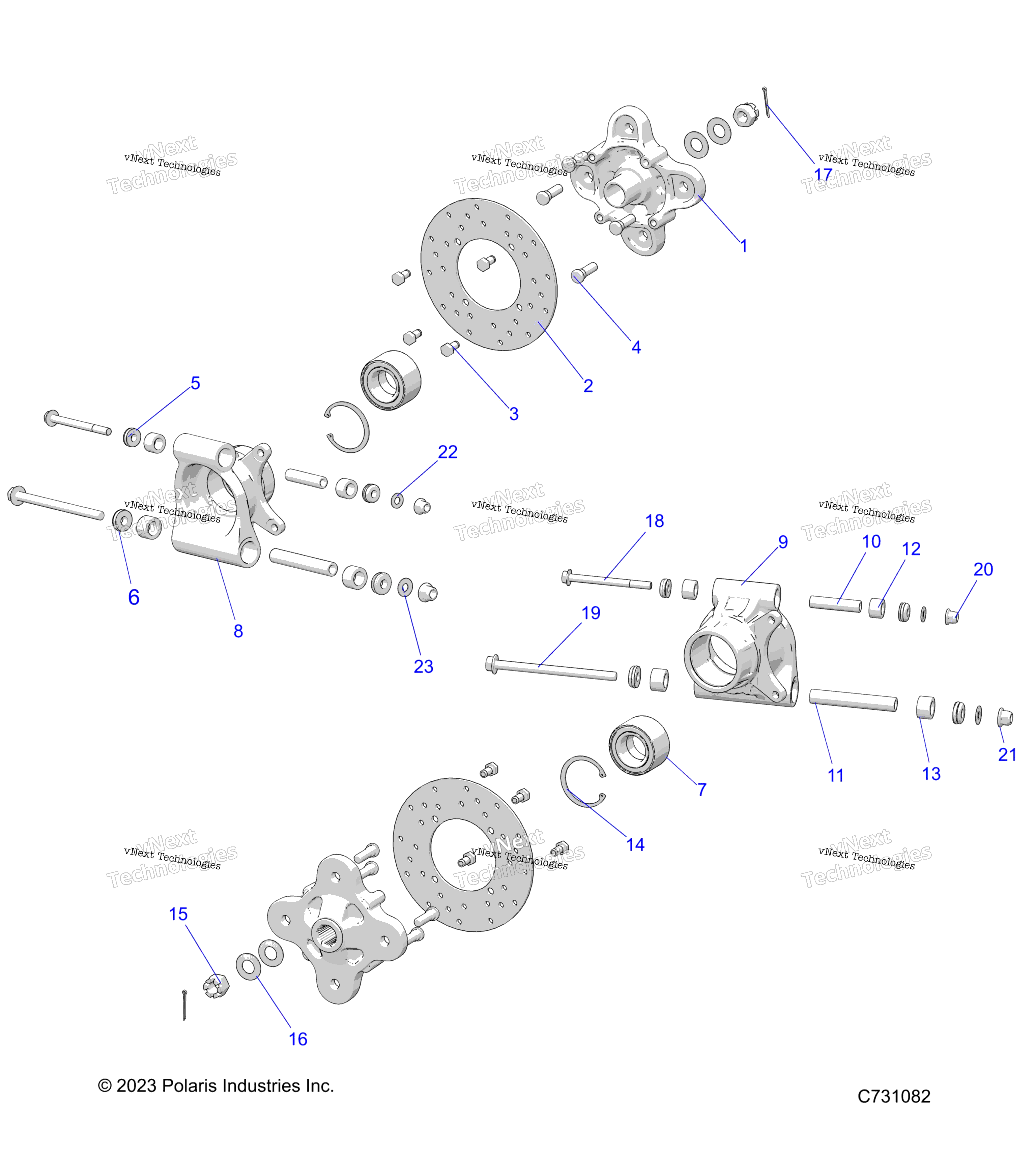 Подвеска, задняя Carrier R23e3gc3fd/Sc3cd/Sc3fd