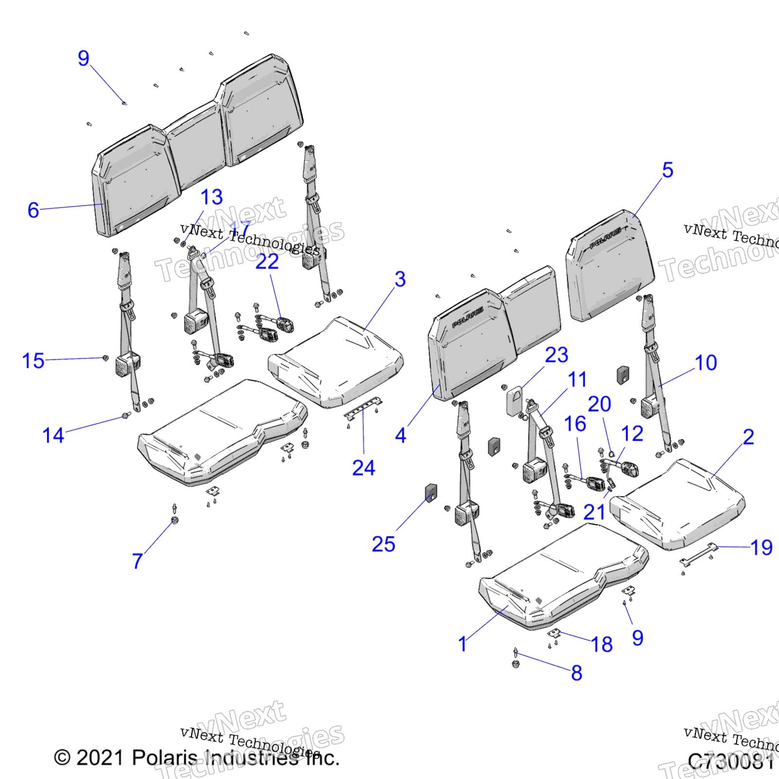Body, Seats R24t6e99ad / Bd / Am / Bm / A9 / B9