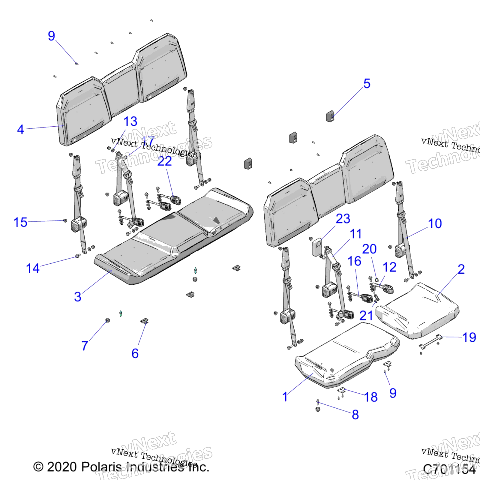 Body, Seats R24t6a99a1 / B1