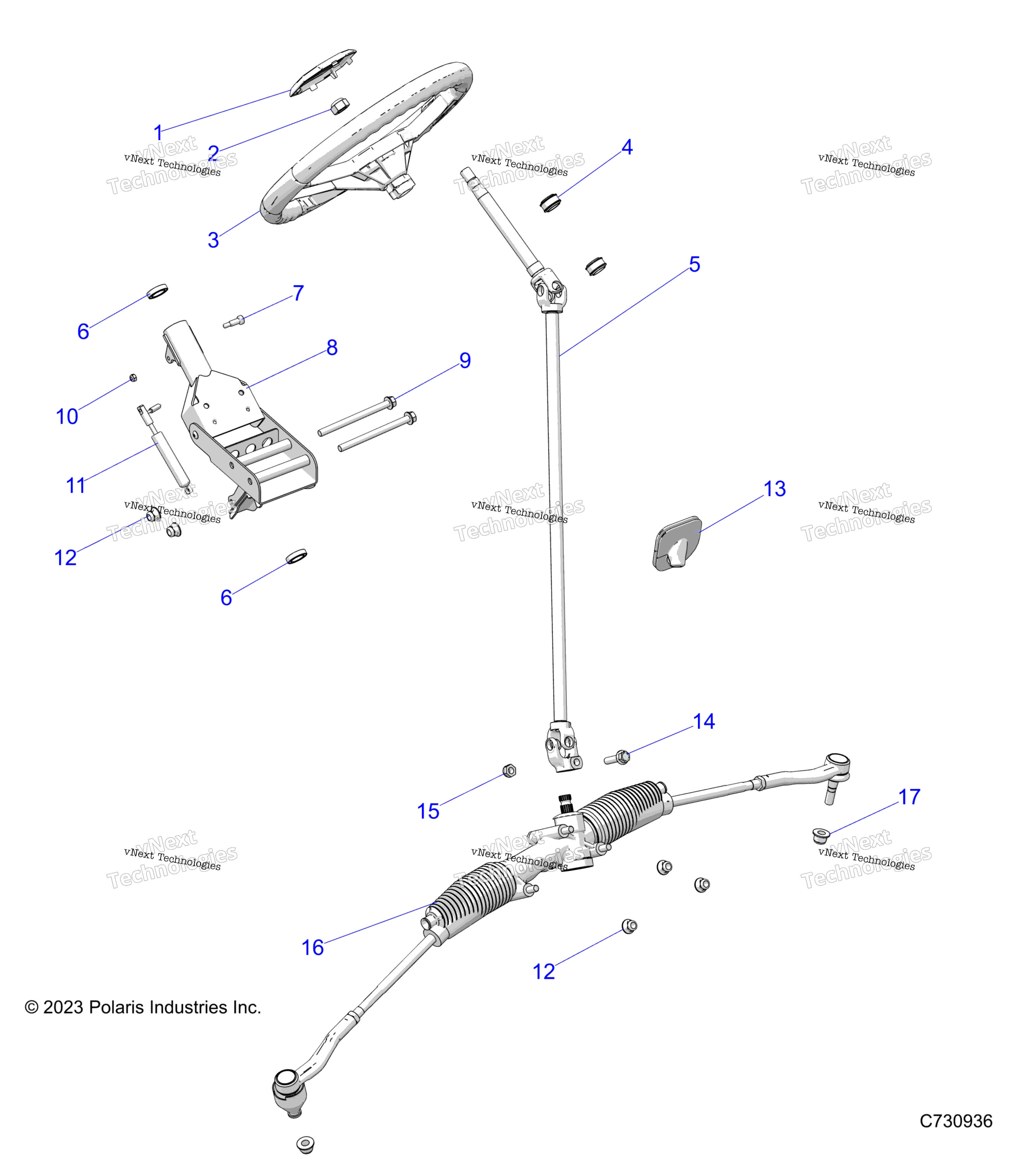 Steering, Non Eps рулевое управление Asm. R24t6a99a1 / B1