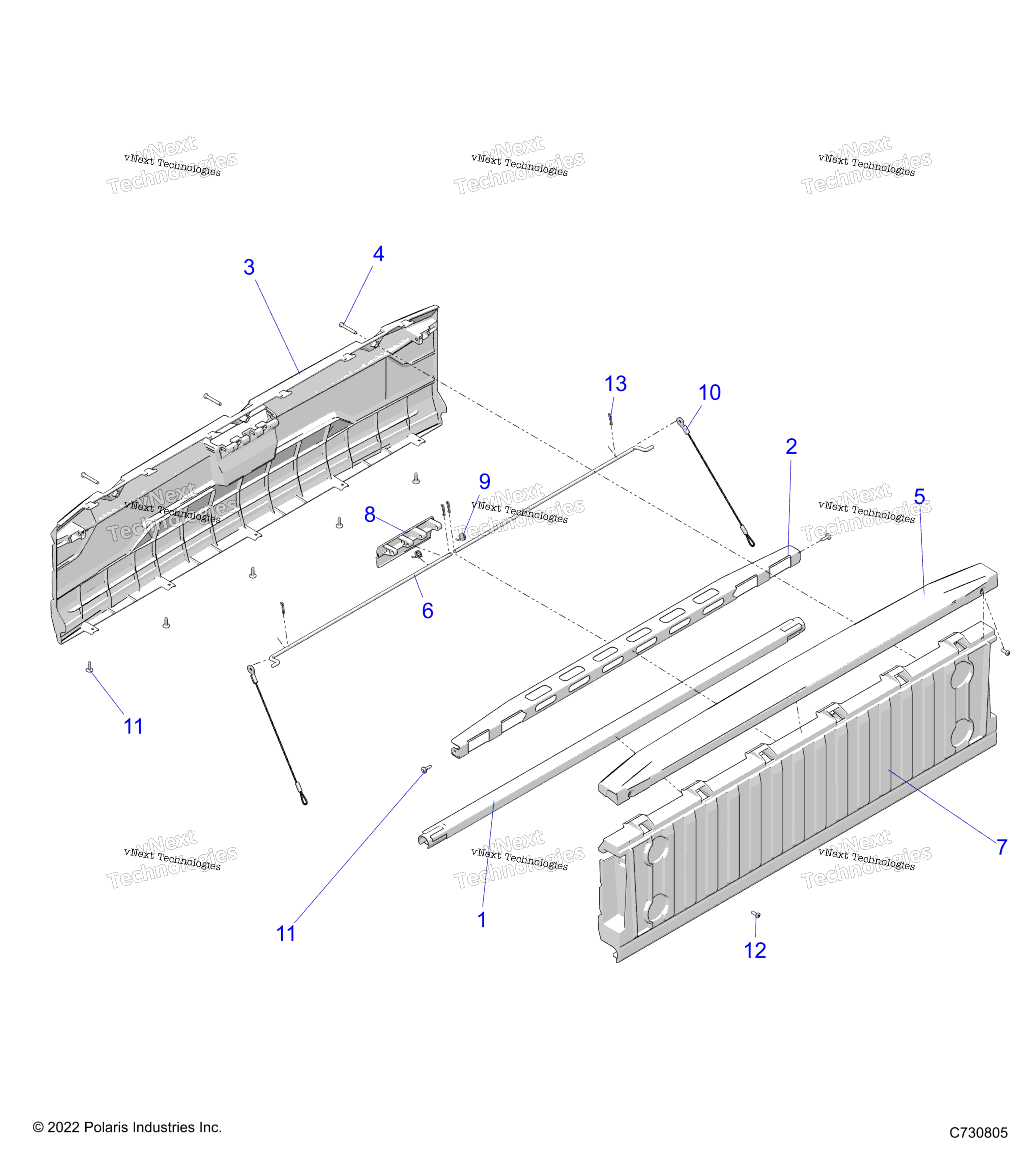 Body, Box, задний борт
