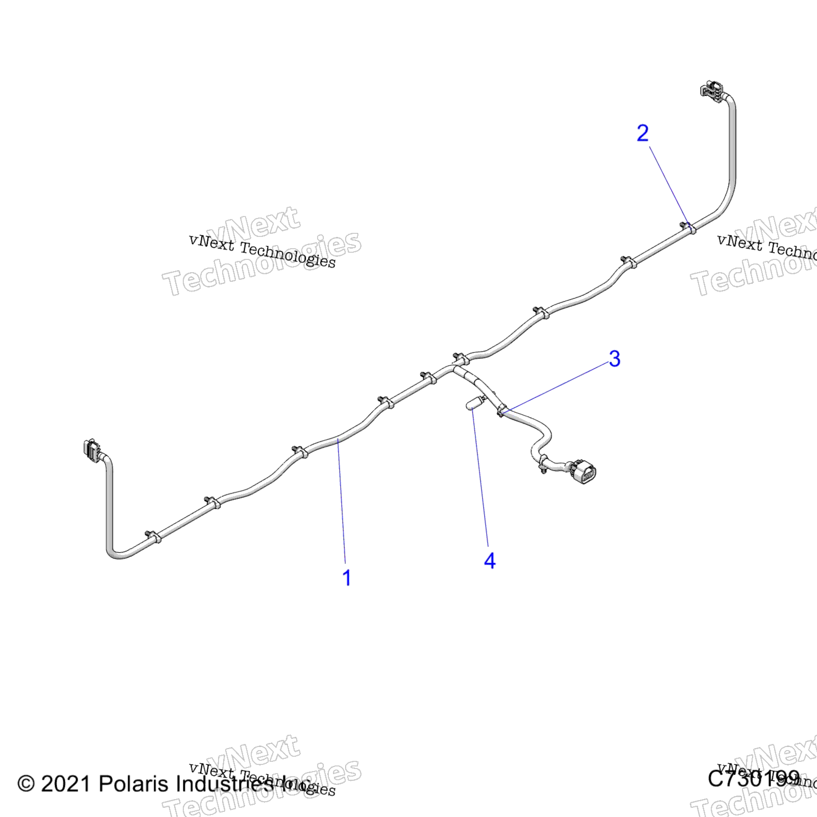 Electrical, провод Harness, Box