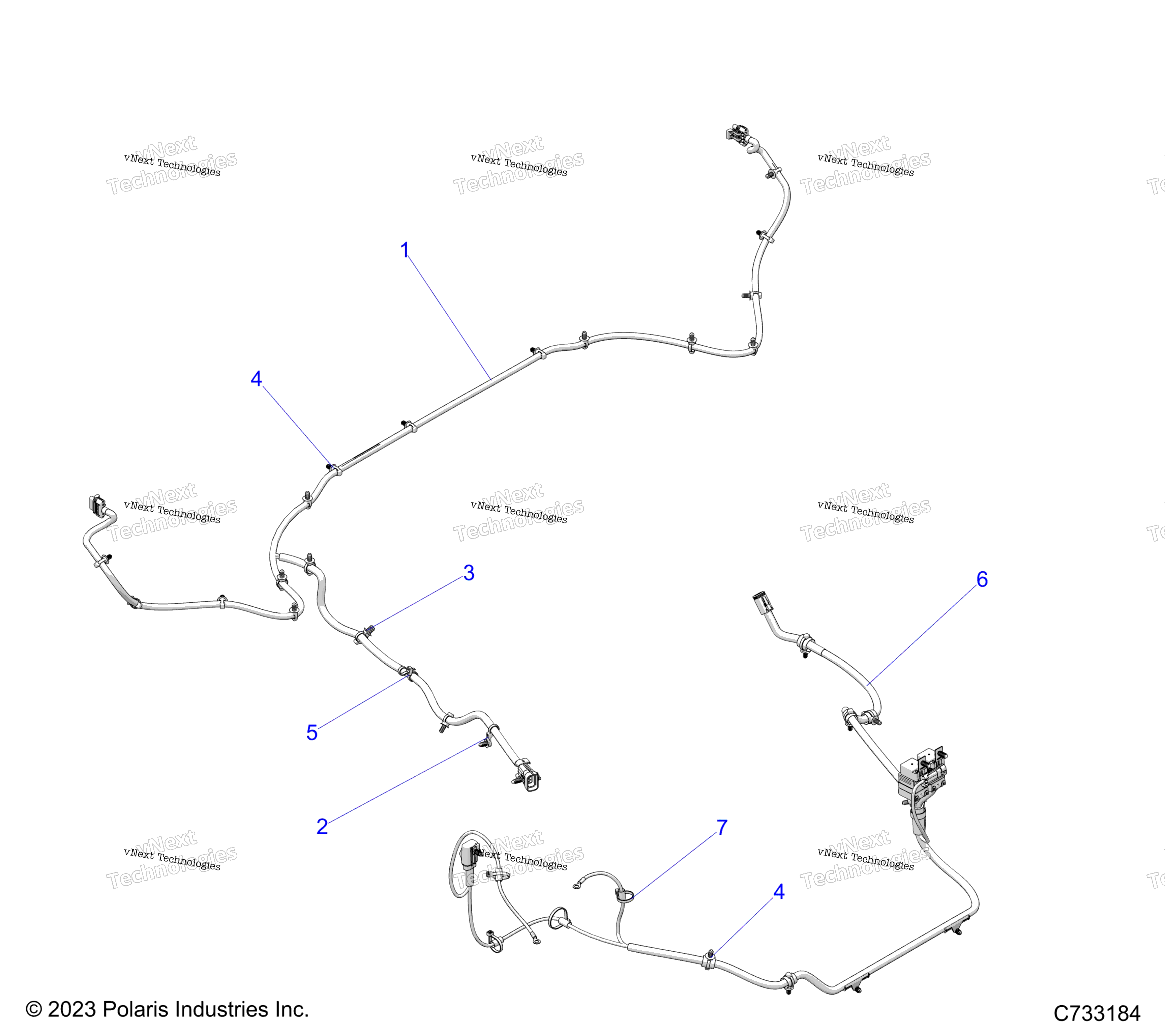 Electrical, провод Harness, Box