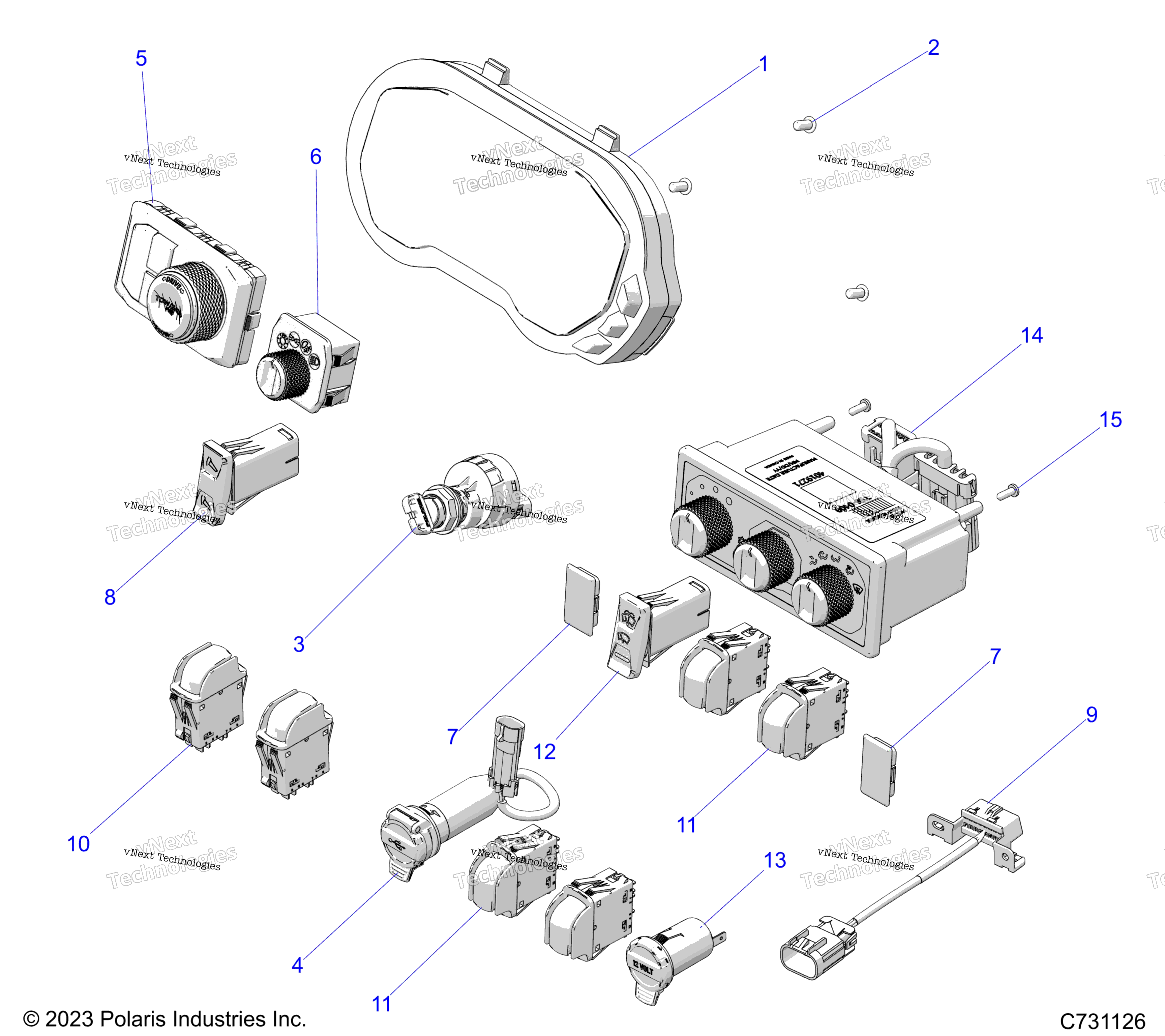 Electrical, панель Components