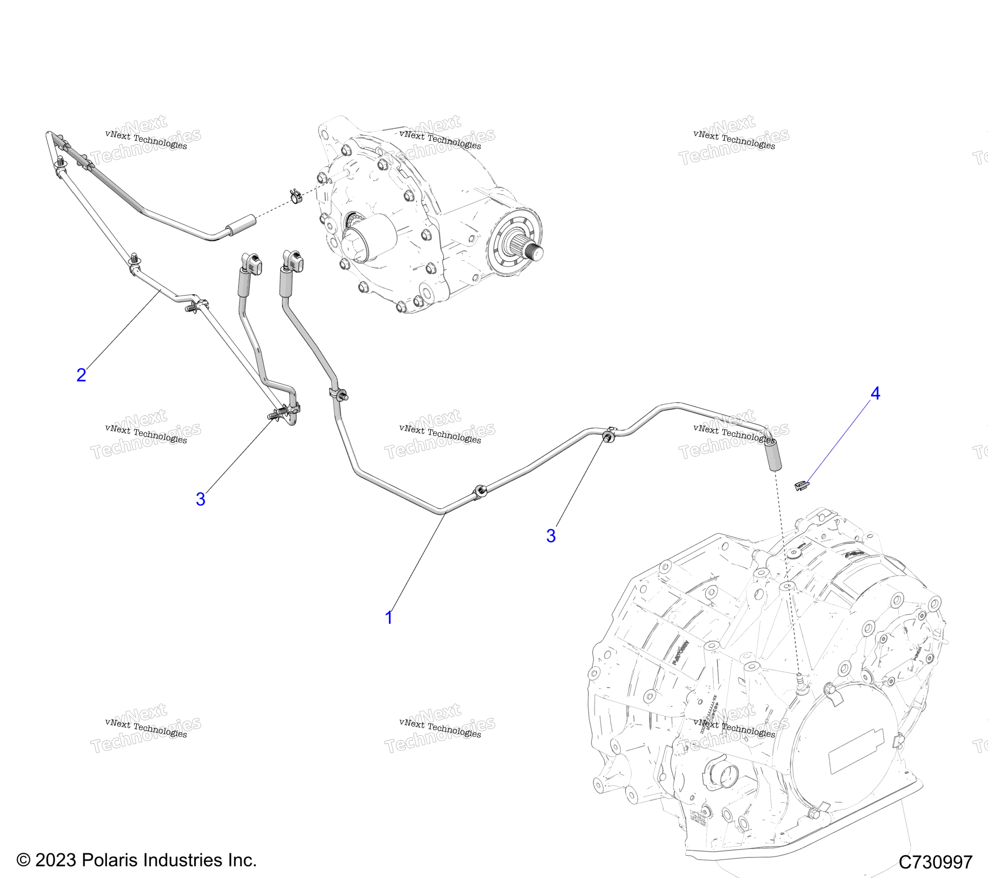 Привод Train, Transmission Vent Lines