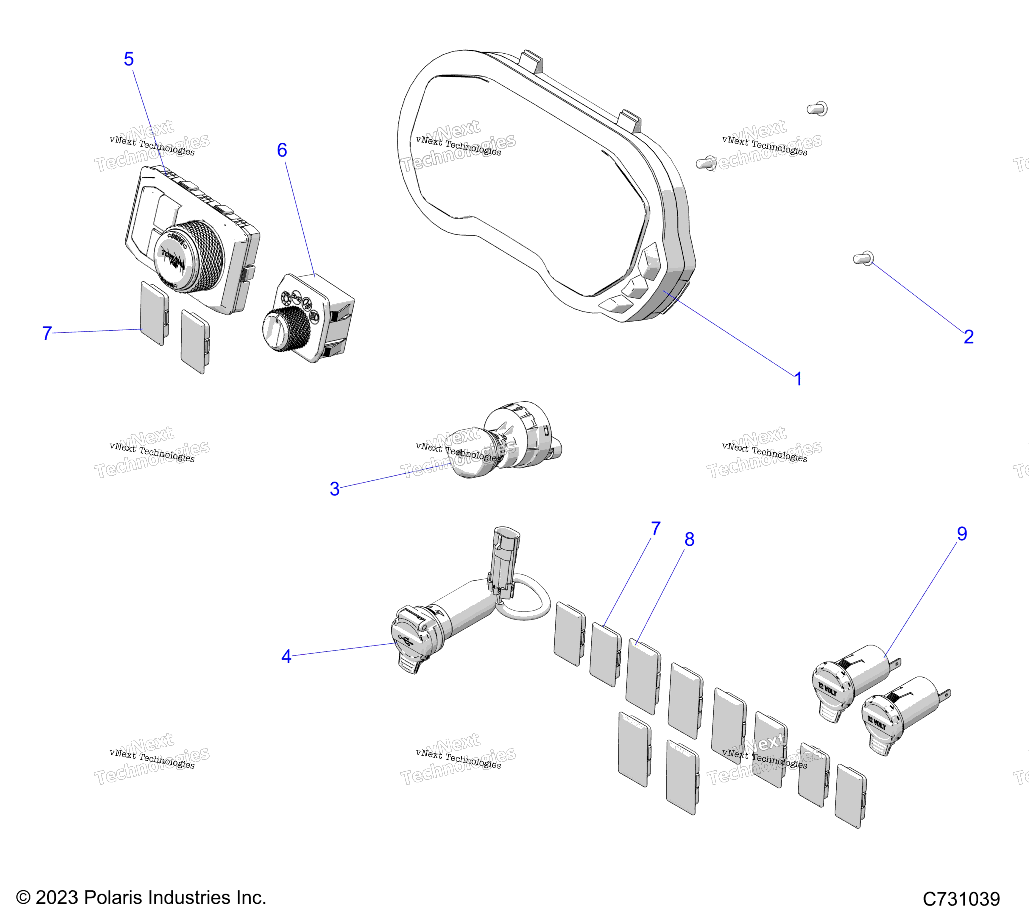 Electrical, панель Components