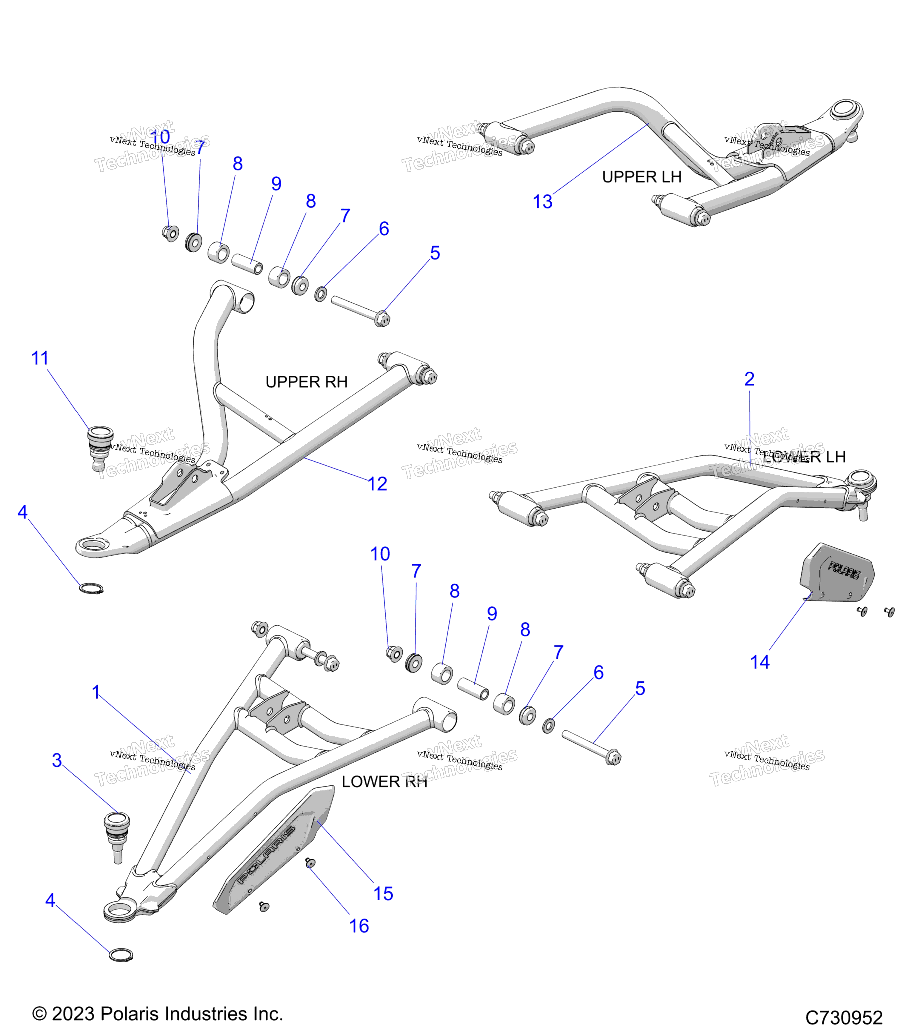 Подвеска, передняя Control Arms