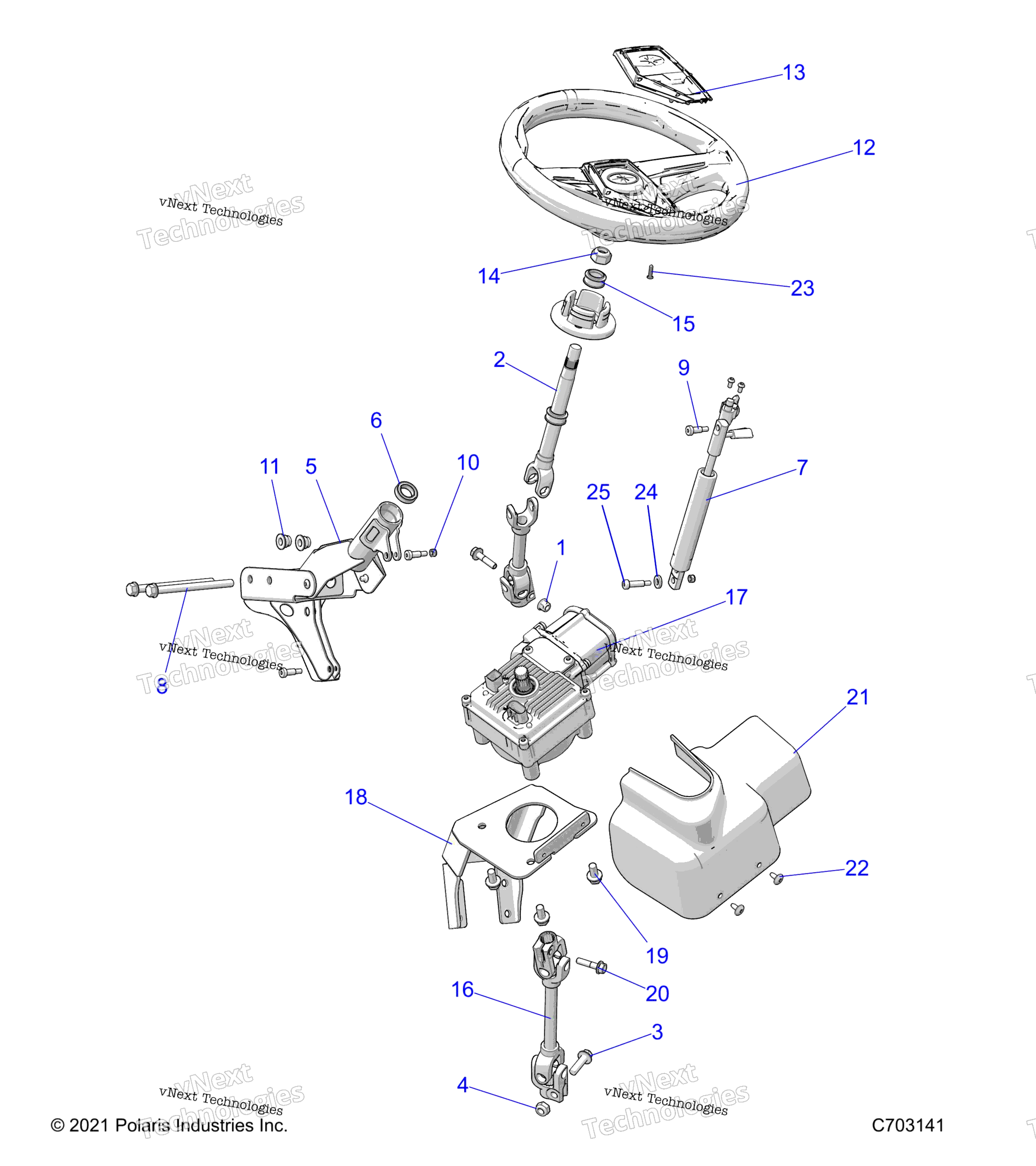 Steering,Steering узел Eps